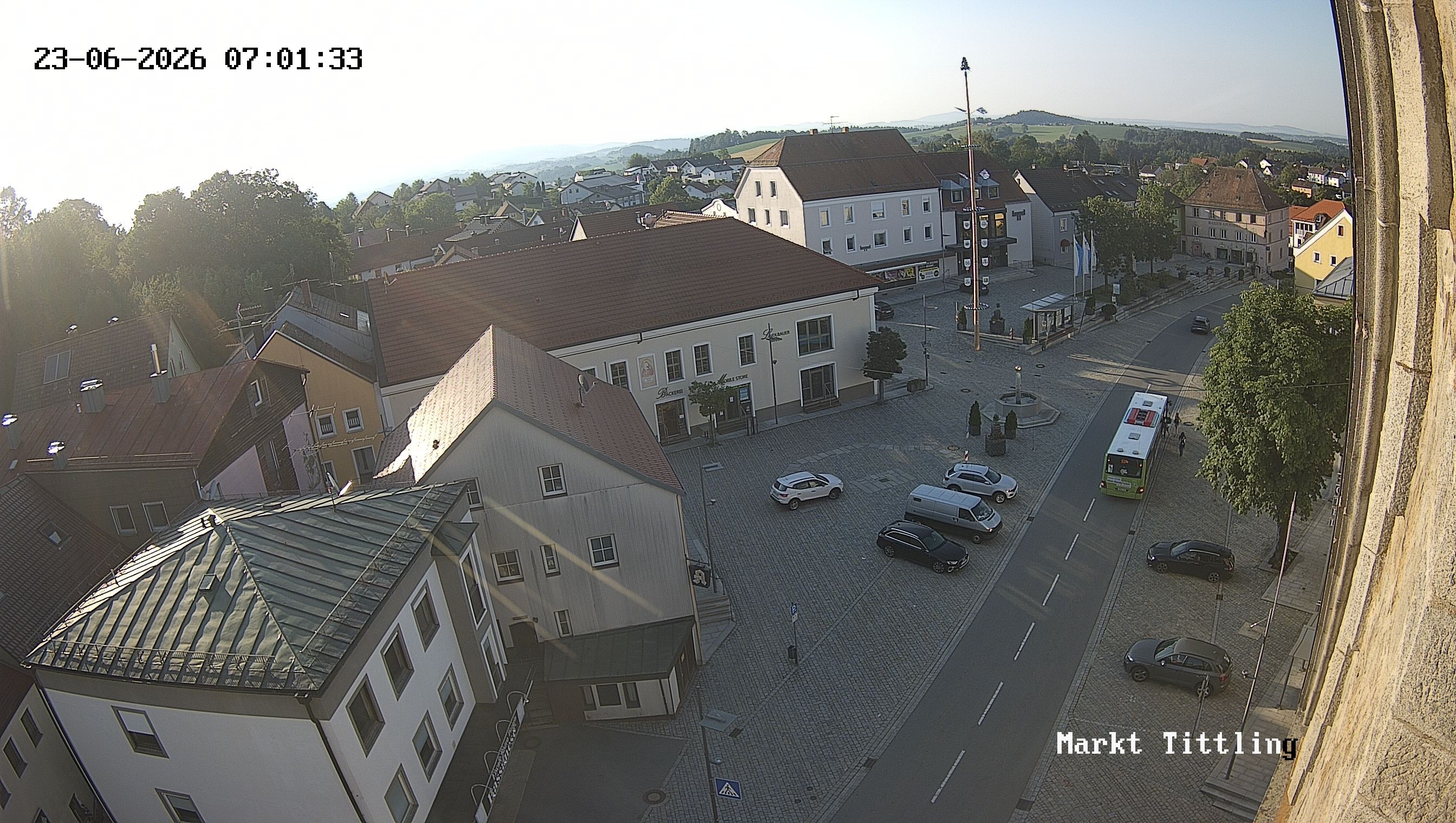Archived image Webcam Tittling Market Square