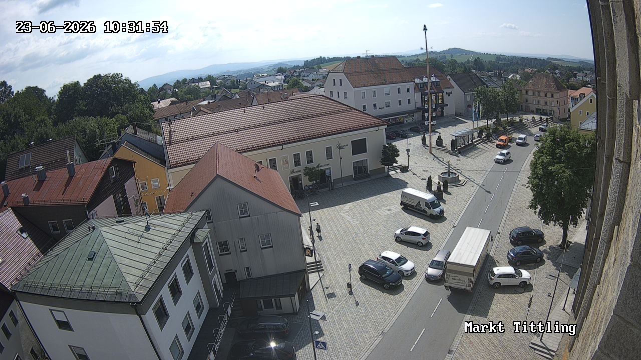 Archived image Webcam Tittling Market Square