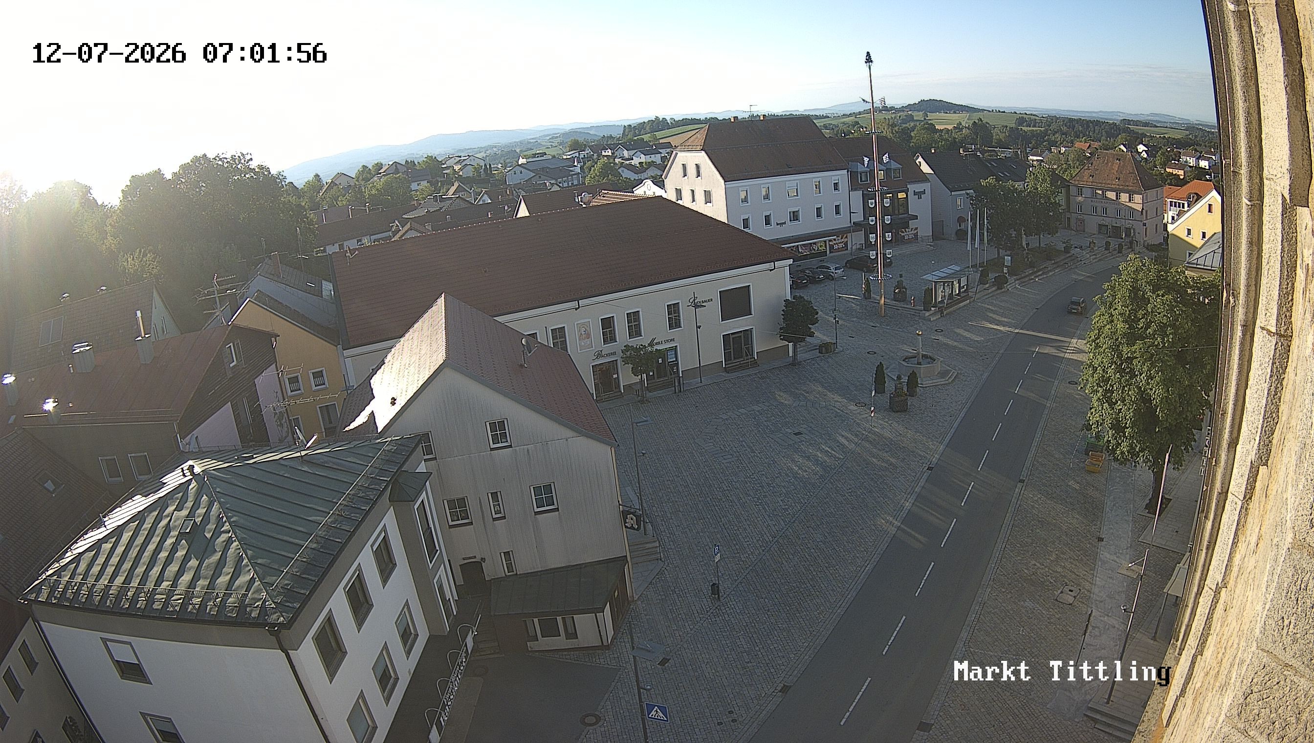 Archived image Webcam Tittling Market Square