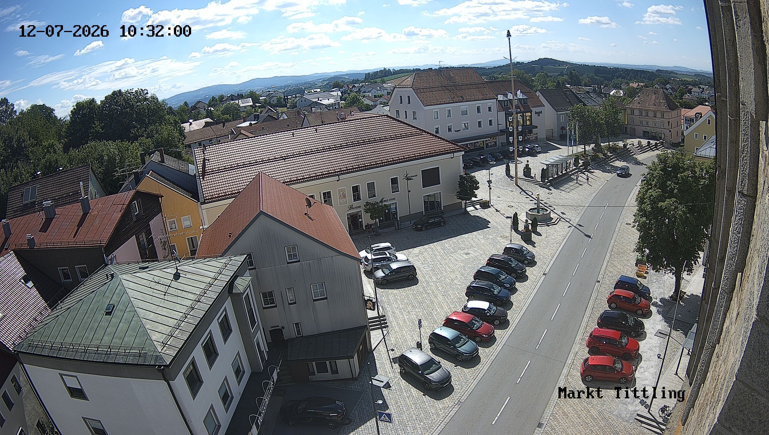 Archived image Webcam Tittling Market Square