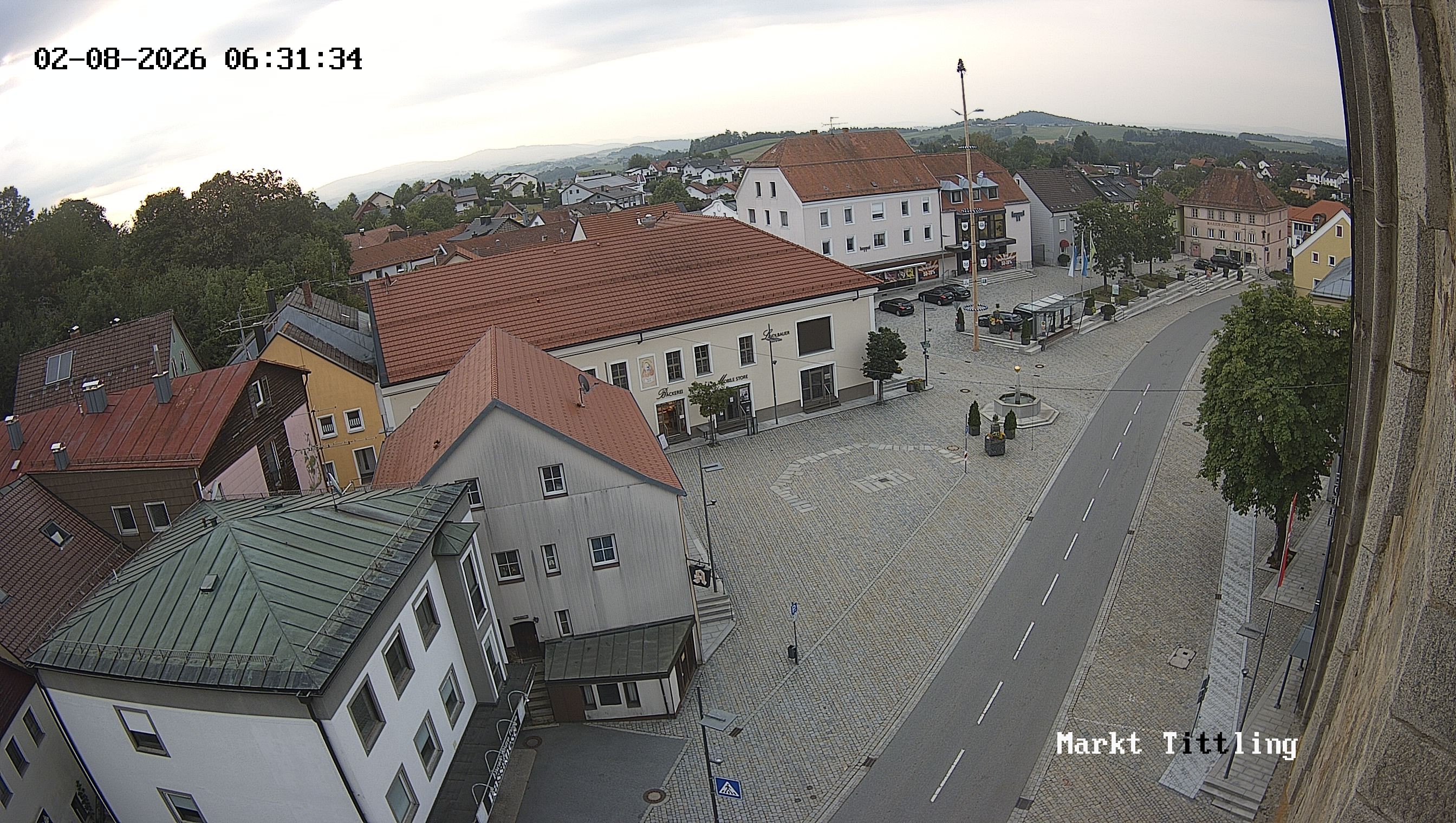 Archived image Webcam Tittling Market Square