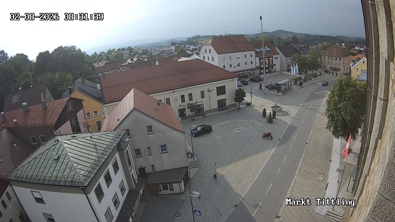 Archived image Webcam Tittling Market Square