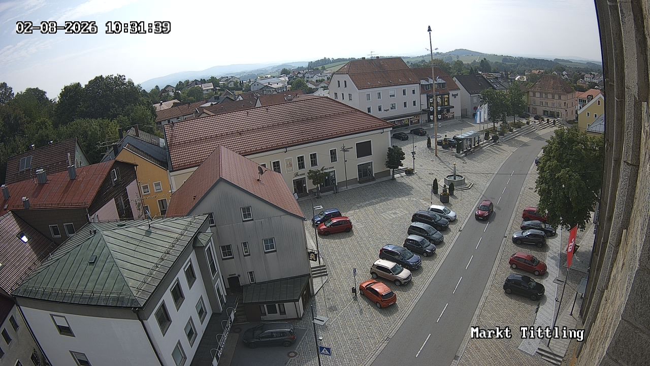 Archived image Webcam Tittling Market Square