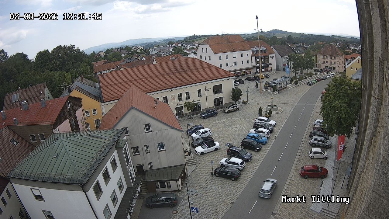 Archived image Webcam Tittling Market Square