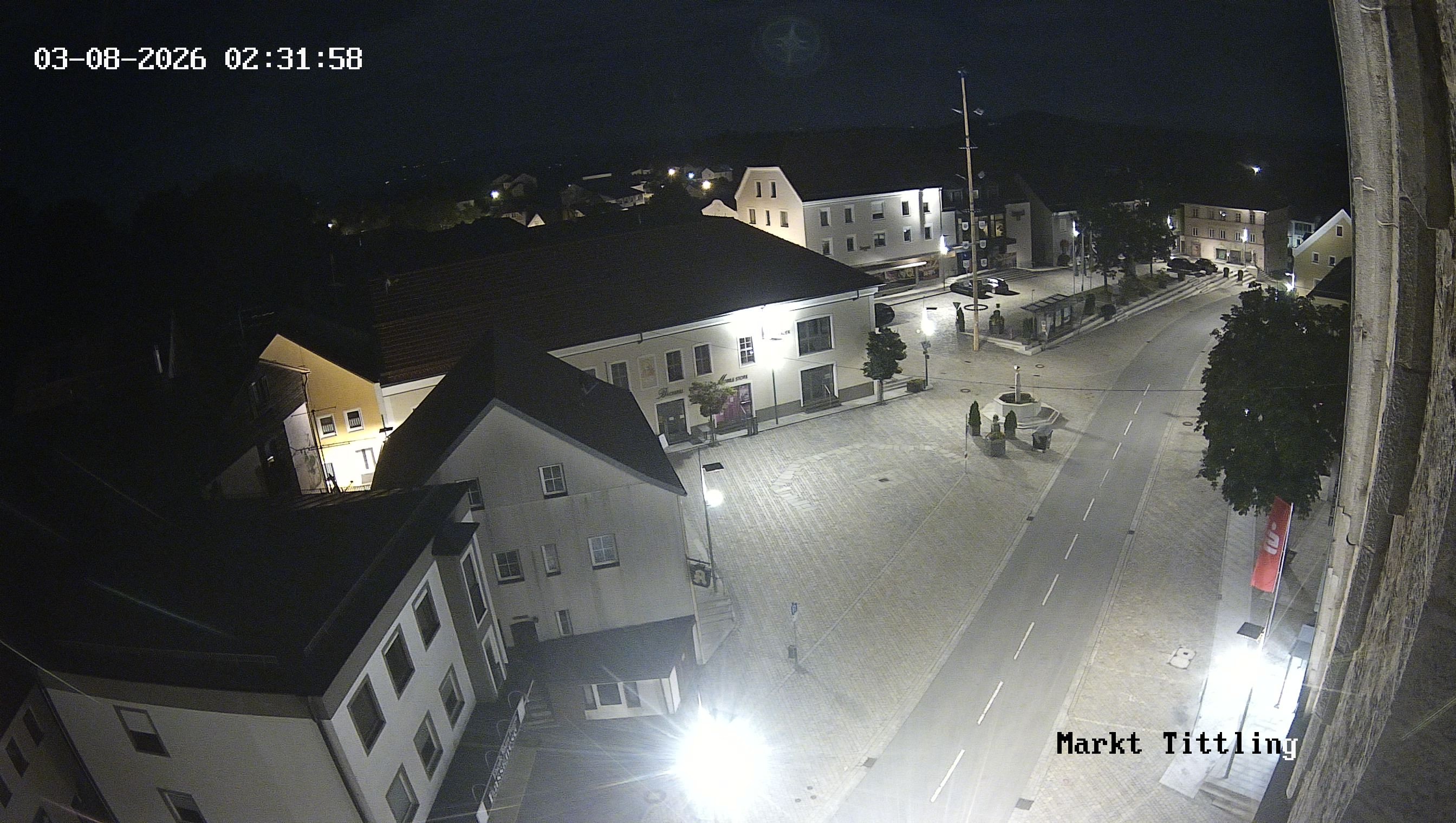 Archiv Foto Webcam Marktplatz in Tittling