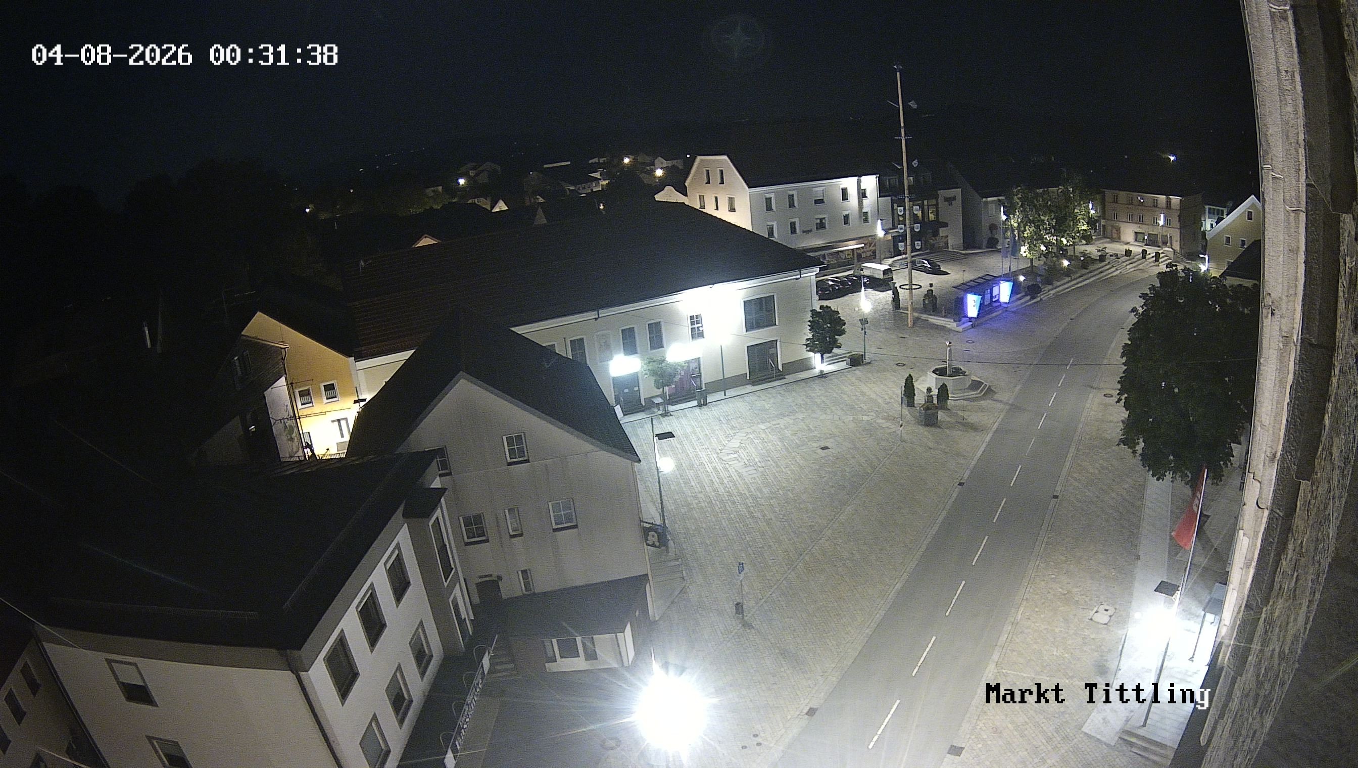 Archiv Foto Webcam Marktplatz in Tittling