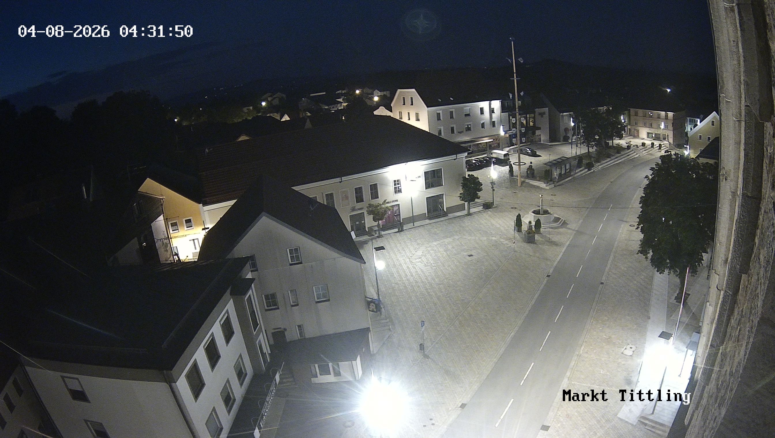 Archiv Foto Webcam Marktplatz in Tittling