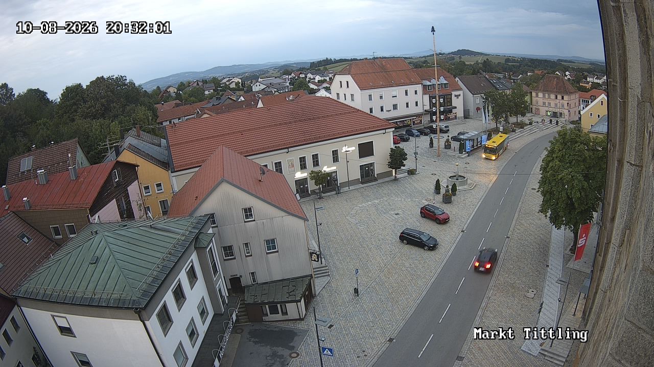 Archived image Webcam Tittling Market Square