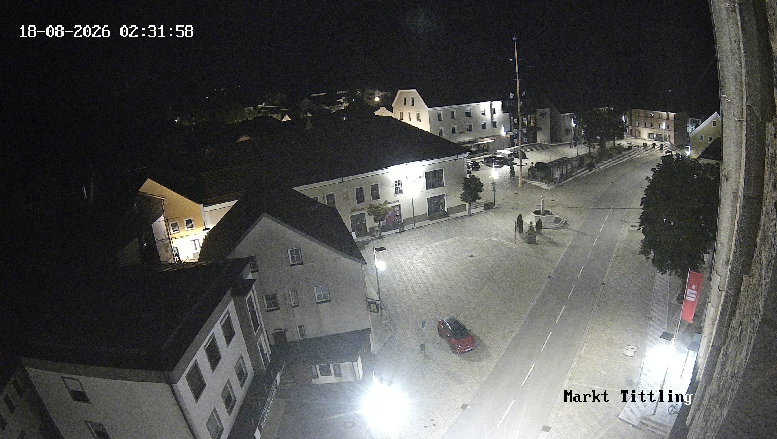 Archiv Foto Webcam Marktplatz in Tittling