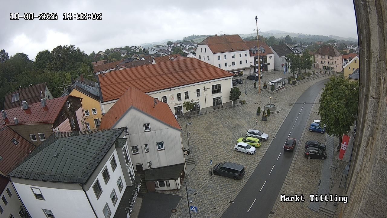 Archived image Webcam Tittling Market Square