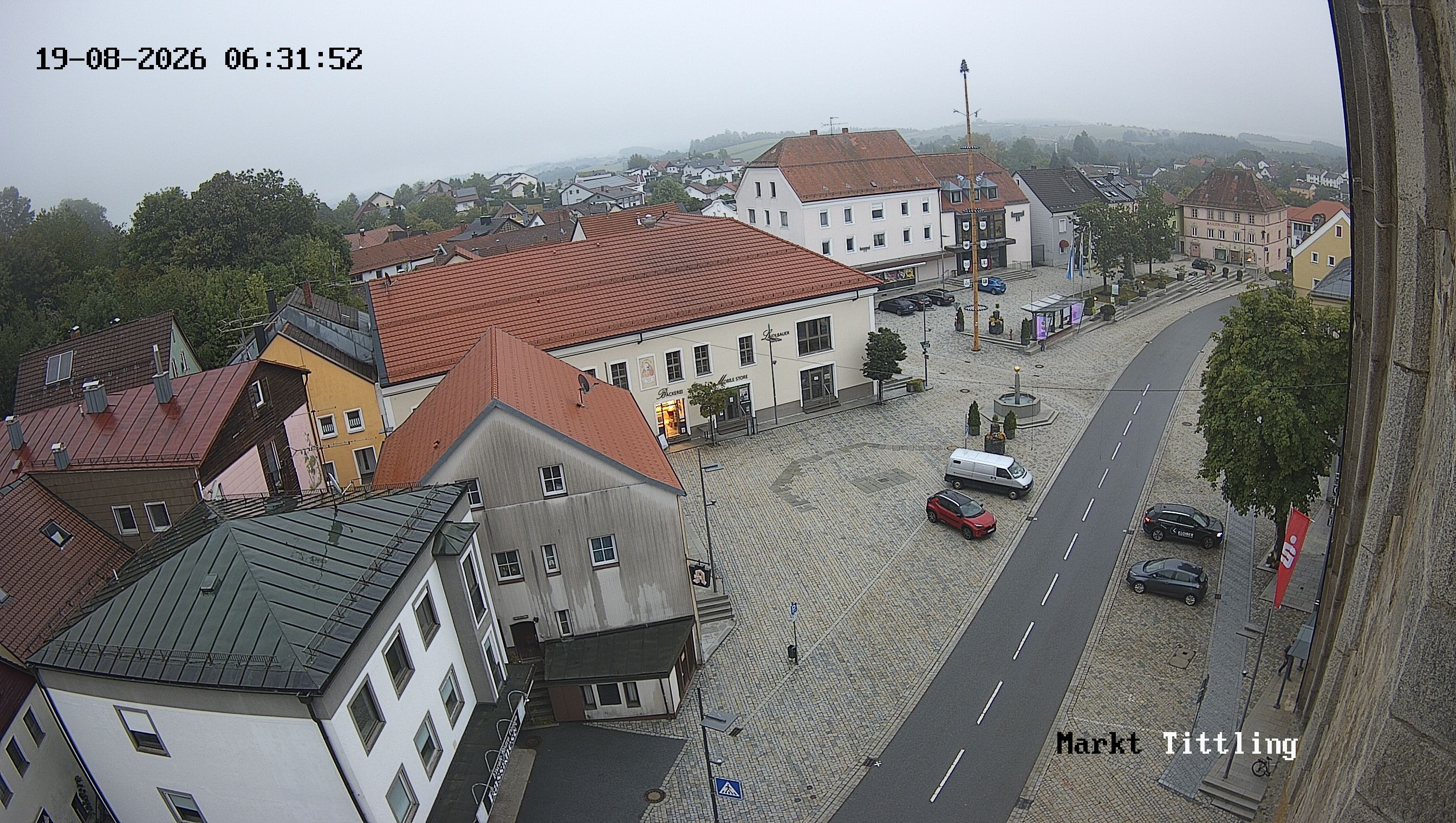 Archived image Webcam Tittling Market Square