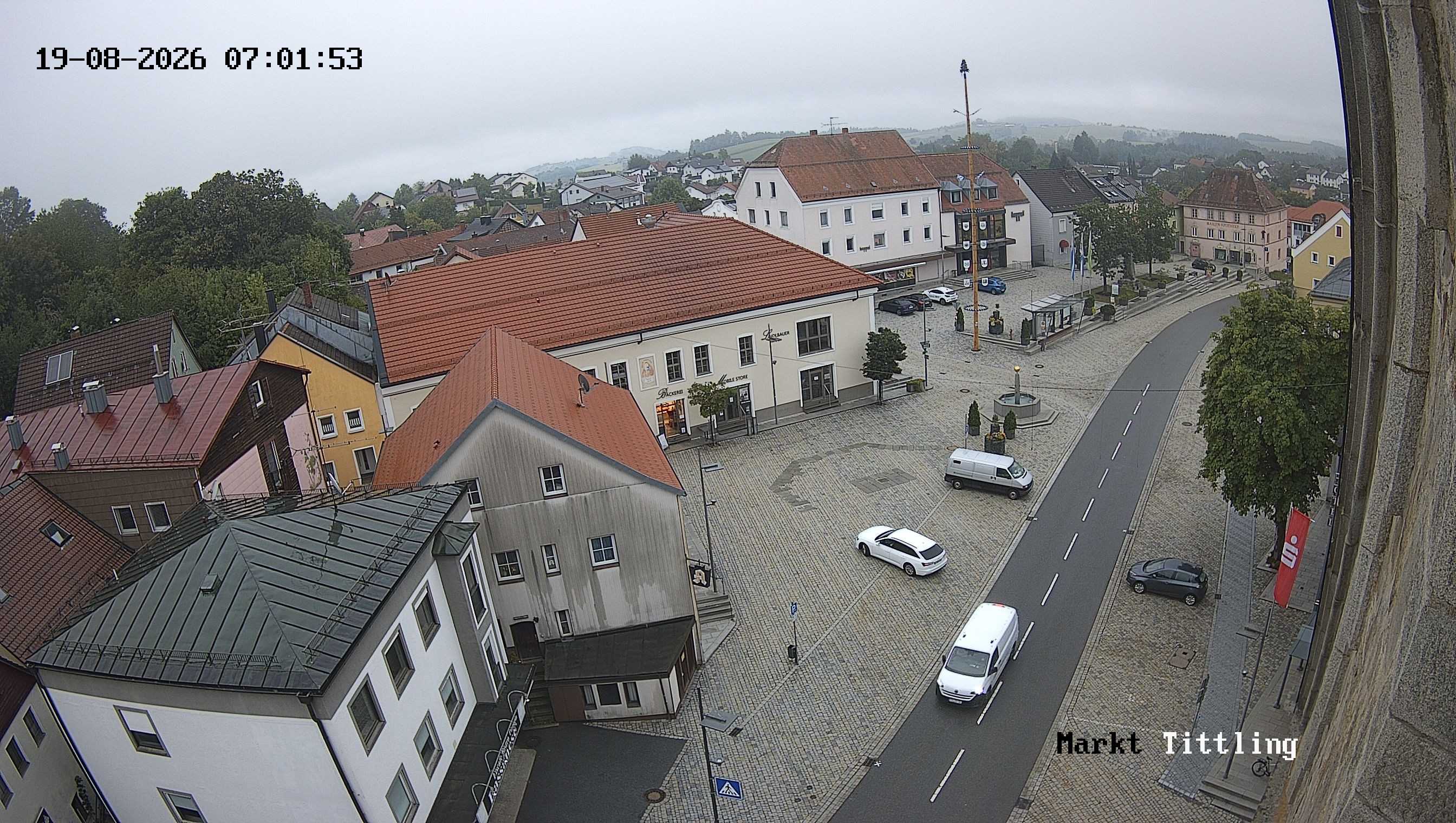 Archived image Webcam Tittling Market Square