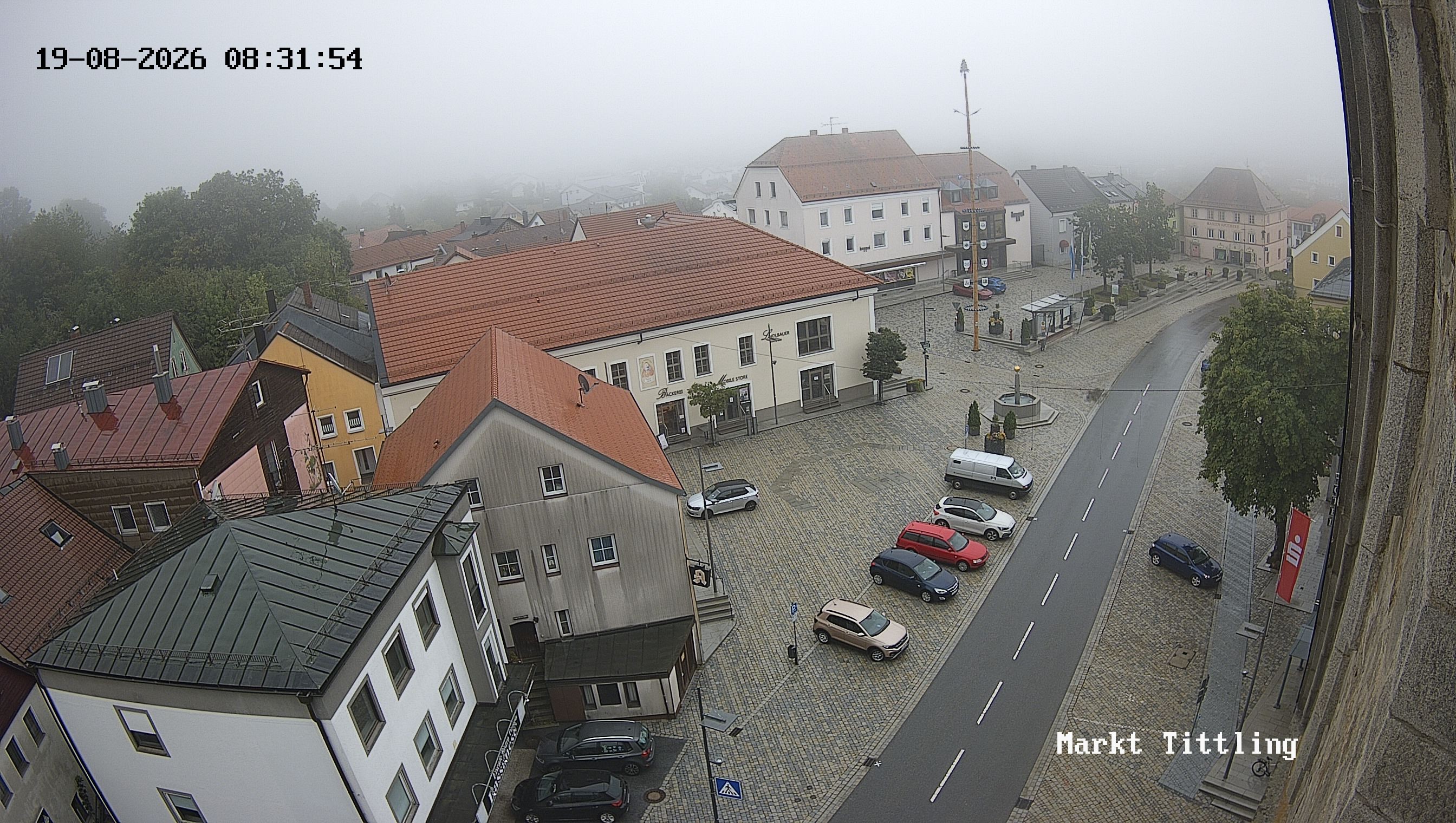Archived image Webcam Tittling Market Square