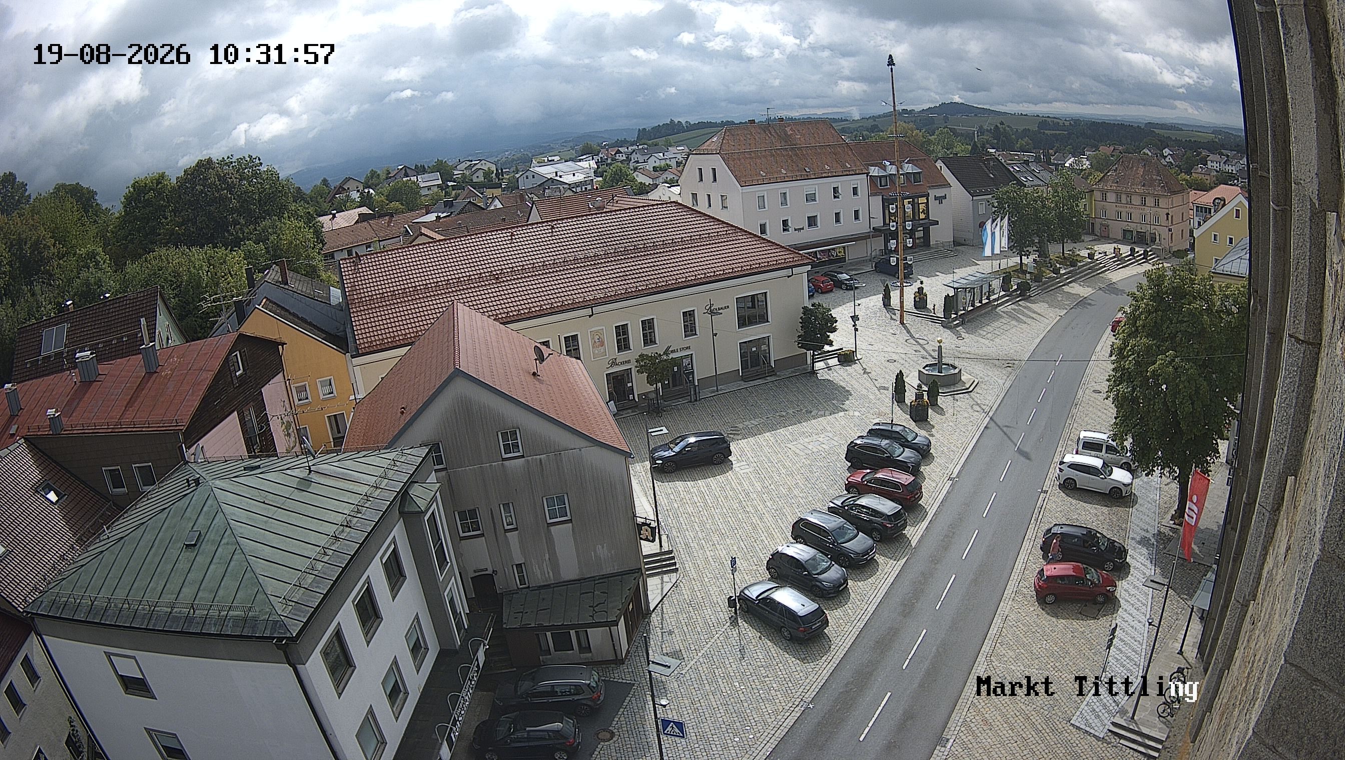 Archived image Webcam Tittling Market Square