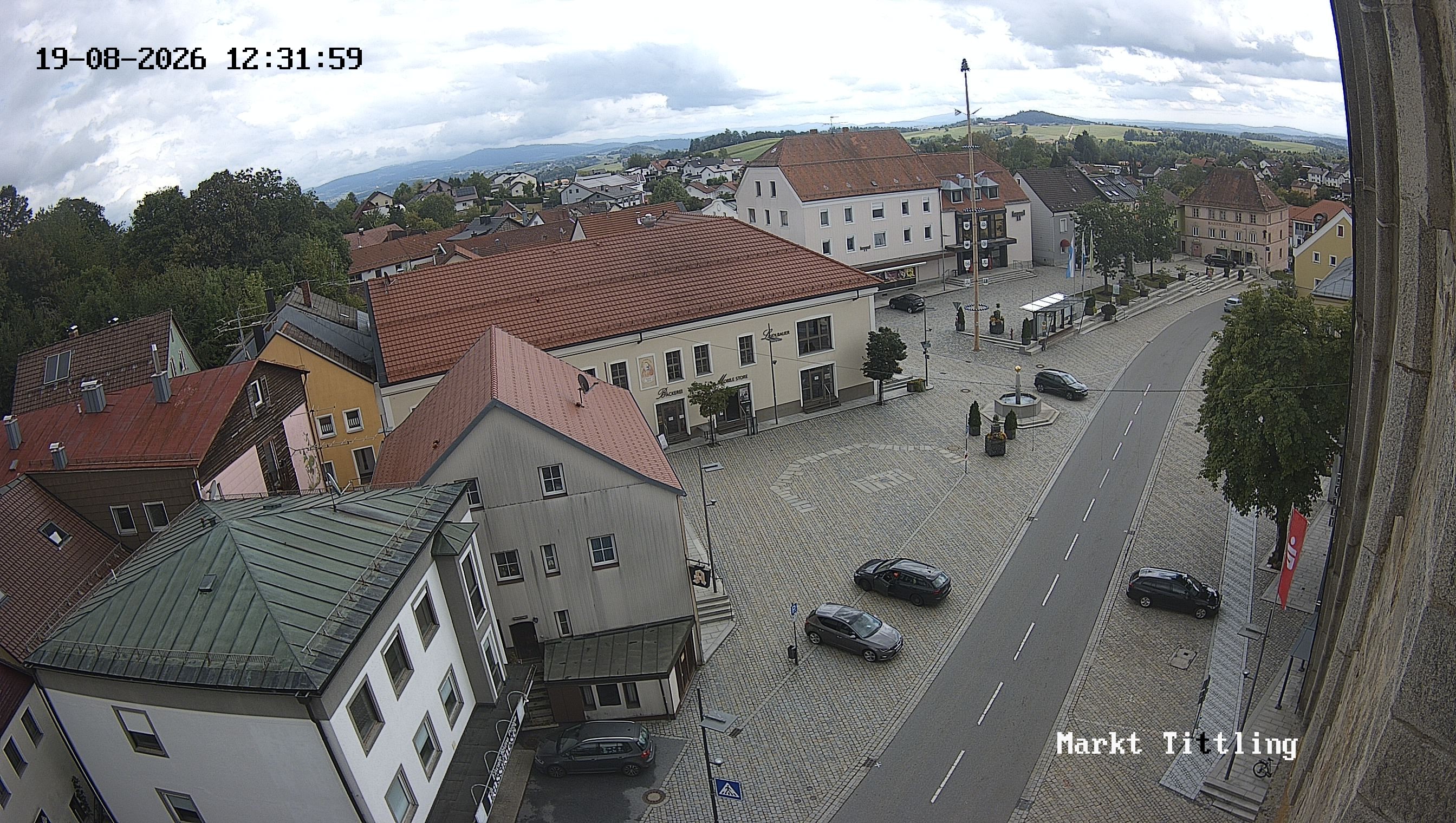 Archived image Webcam Tittling Market Square