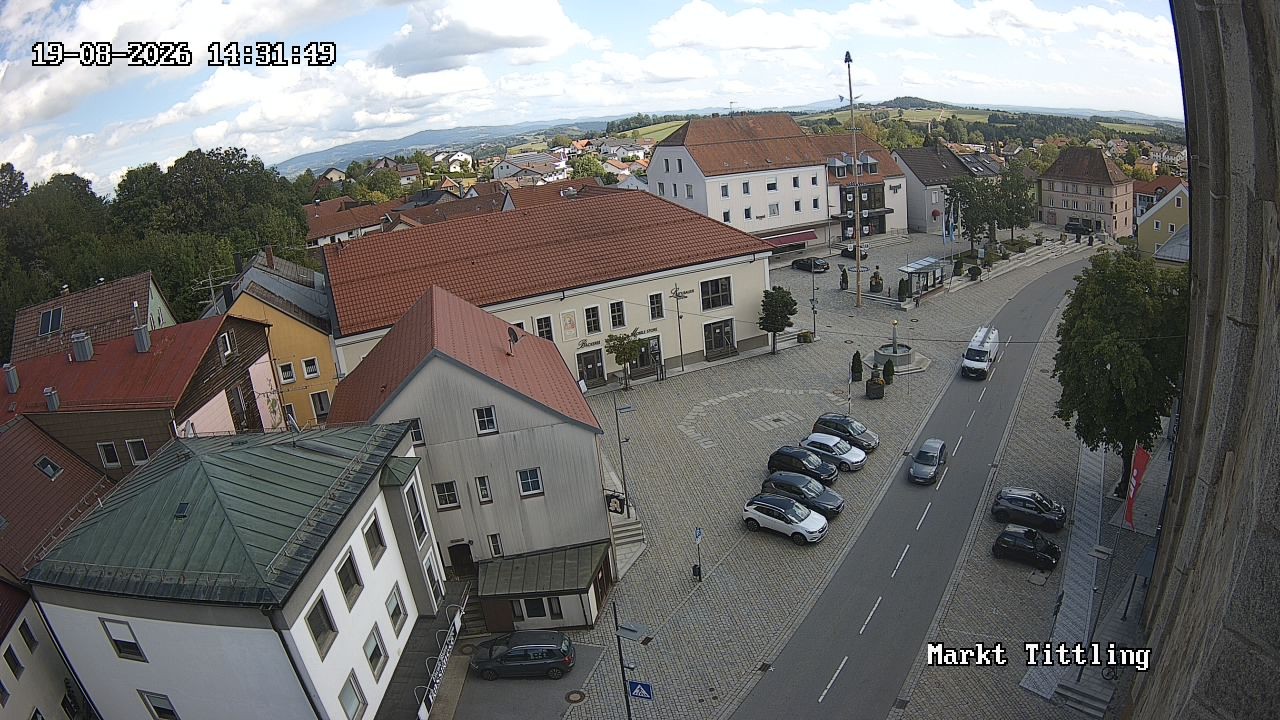 Archived image Webcam Tittling Market Square