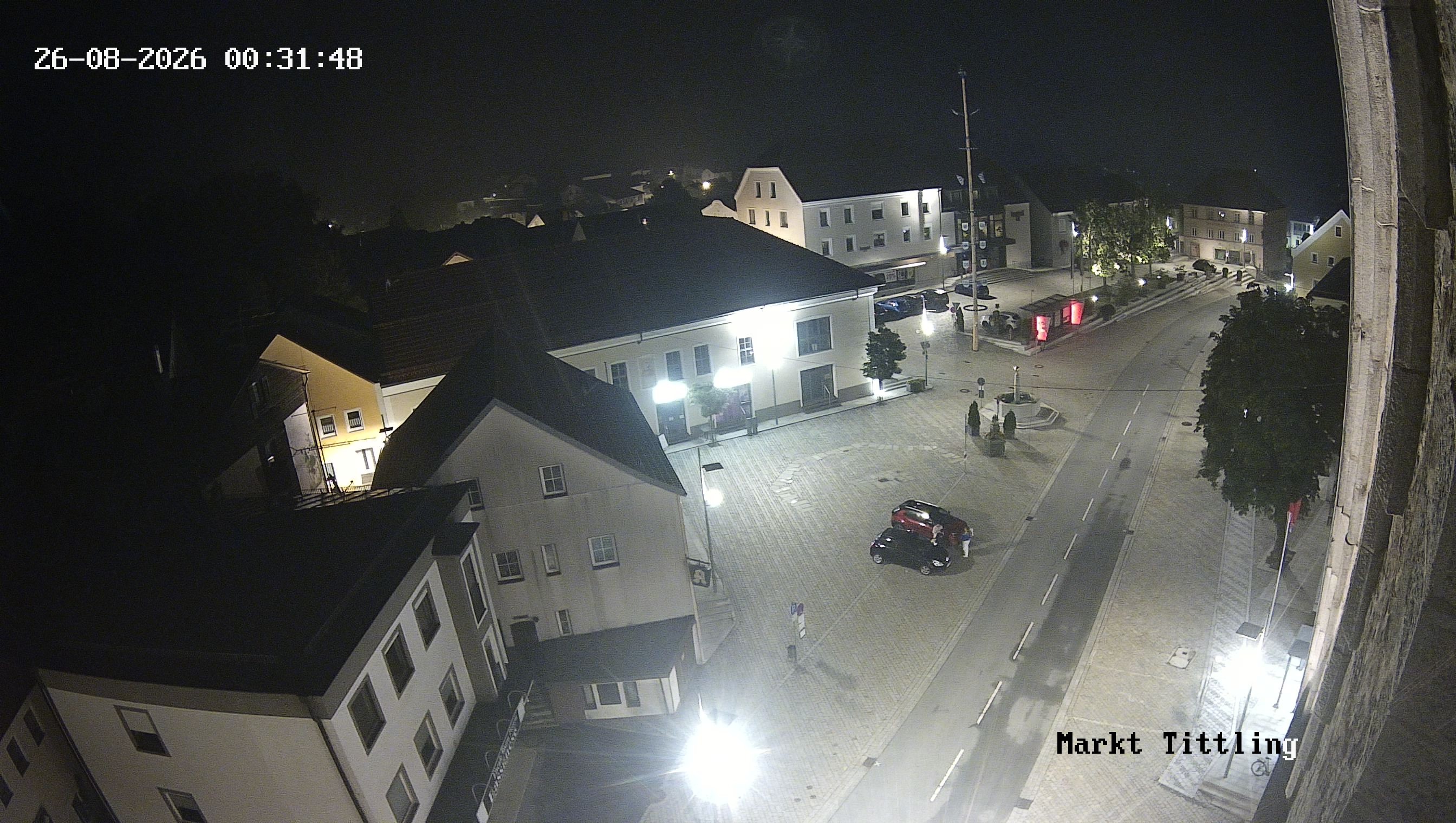 Archiv Foto Webcam Marktplatz in Tittling