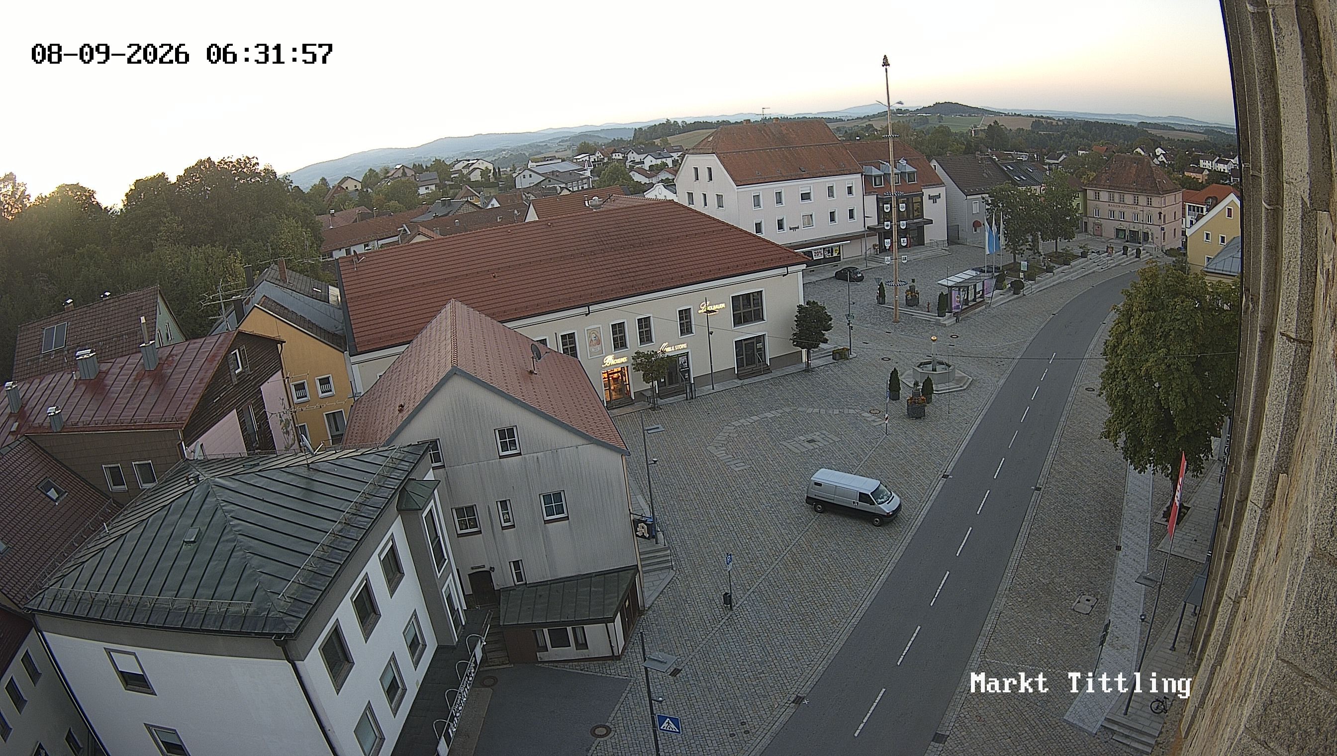 Archived image Webcam Tittling Market Square
