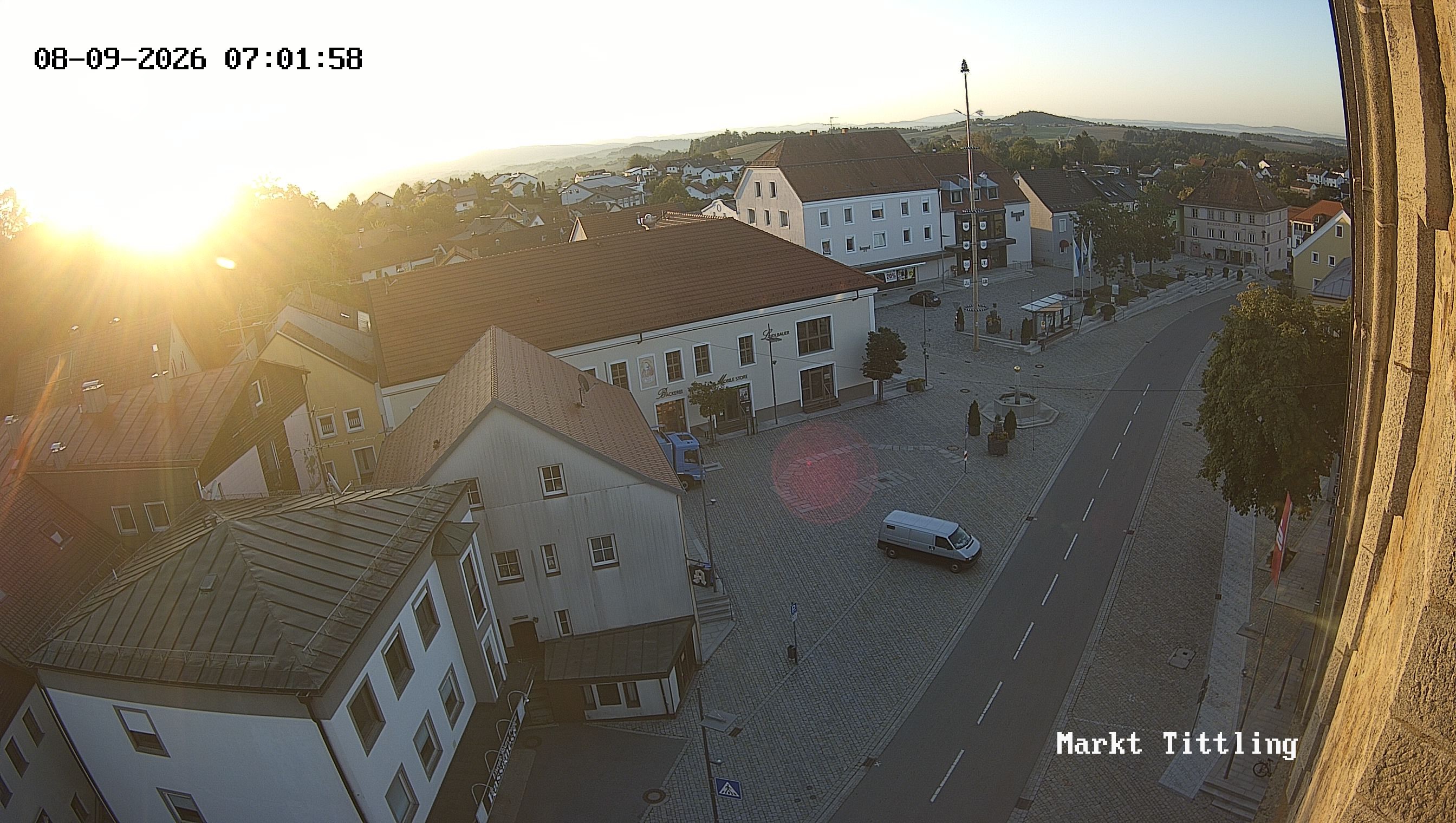 Archived image Webcam Tittling Market Square