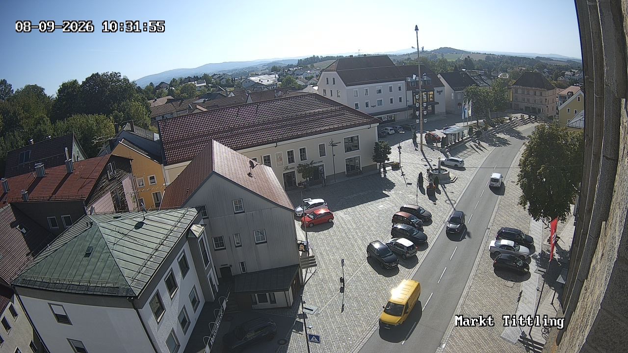 Archived image Webcam Tittling Market Square