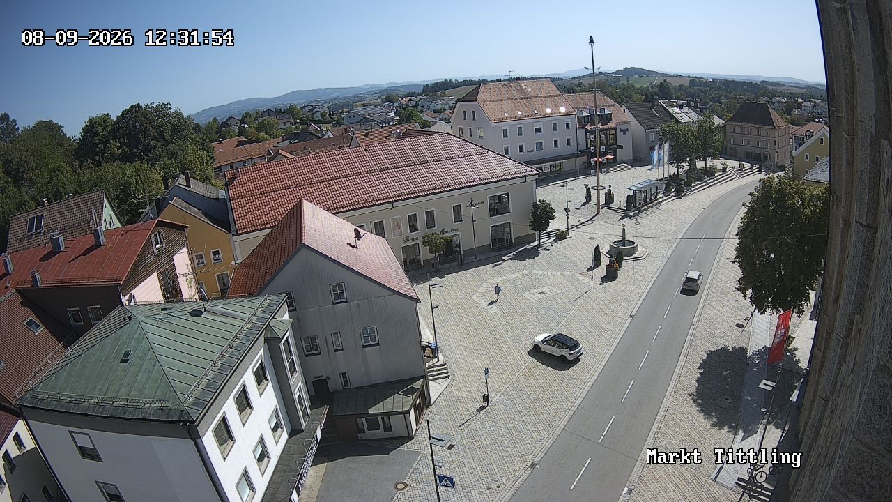 Archived image Webcam Tittling Market Square