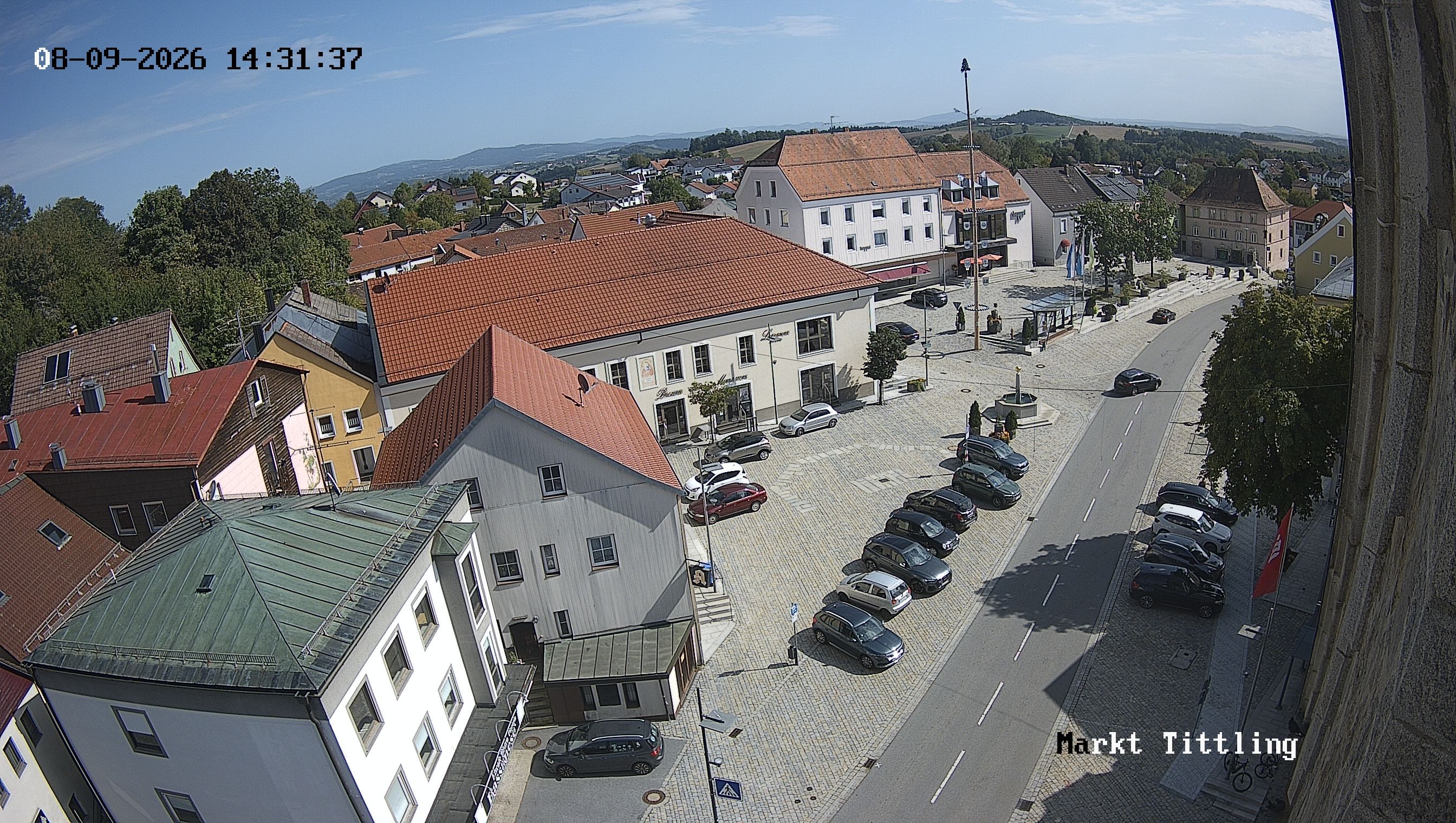 Archived image Webcam Tittling Market Square