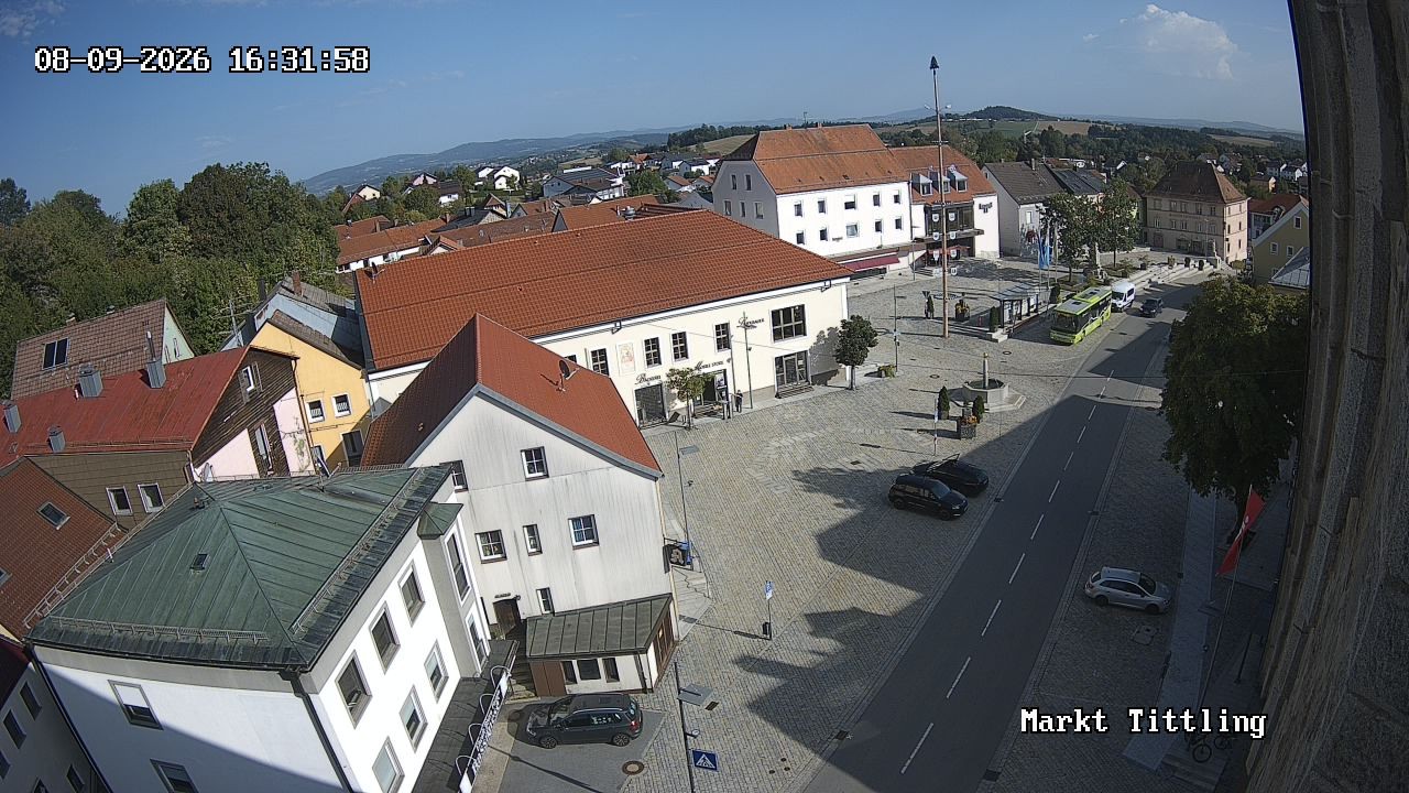 Archived image Webcam Tittling Market Square