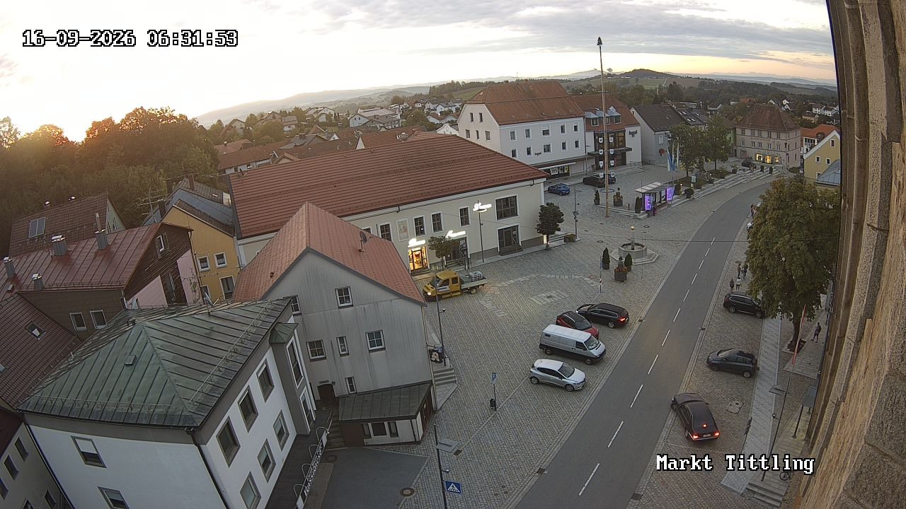 Archived image Webcam Tittling Market Square