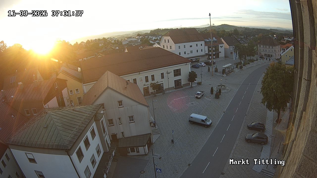Archived image Webcam Tittling Market Square