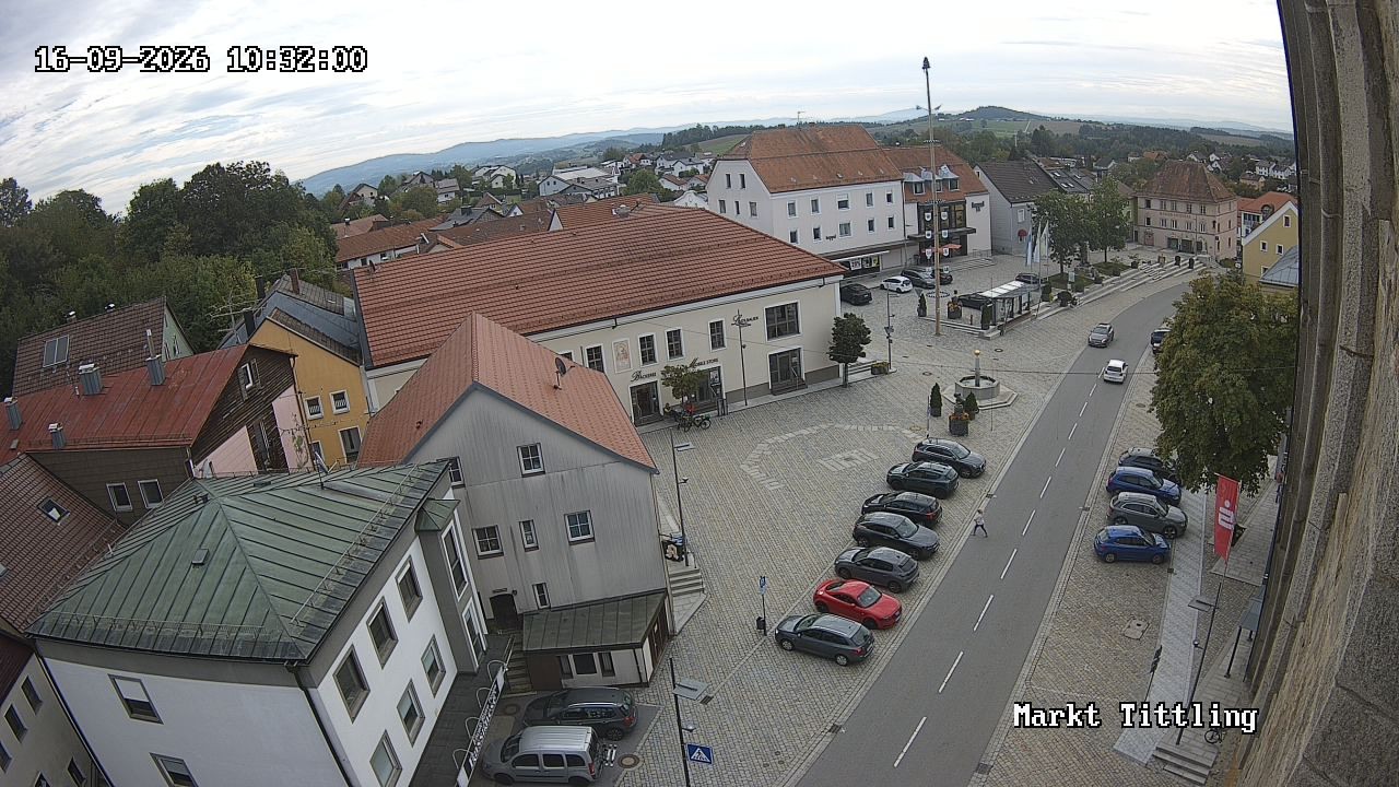 Archived image Webcam Tittling Market Square