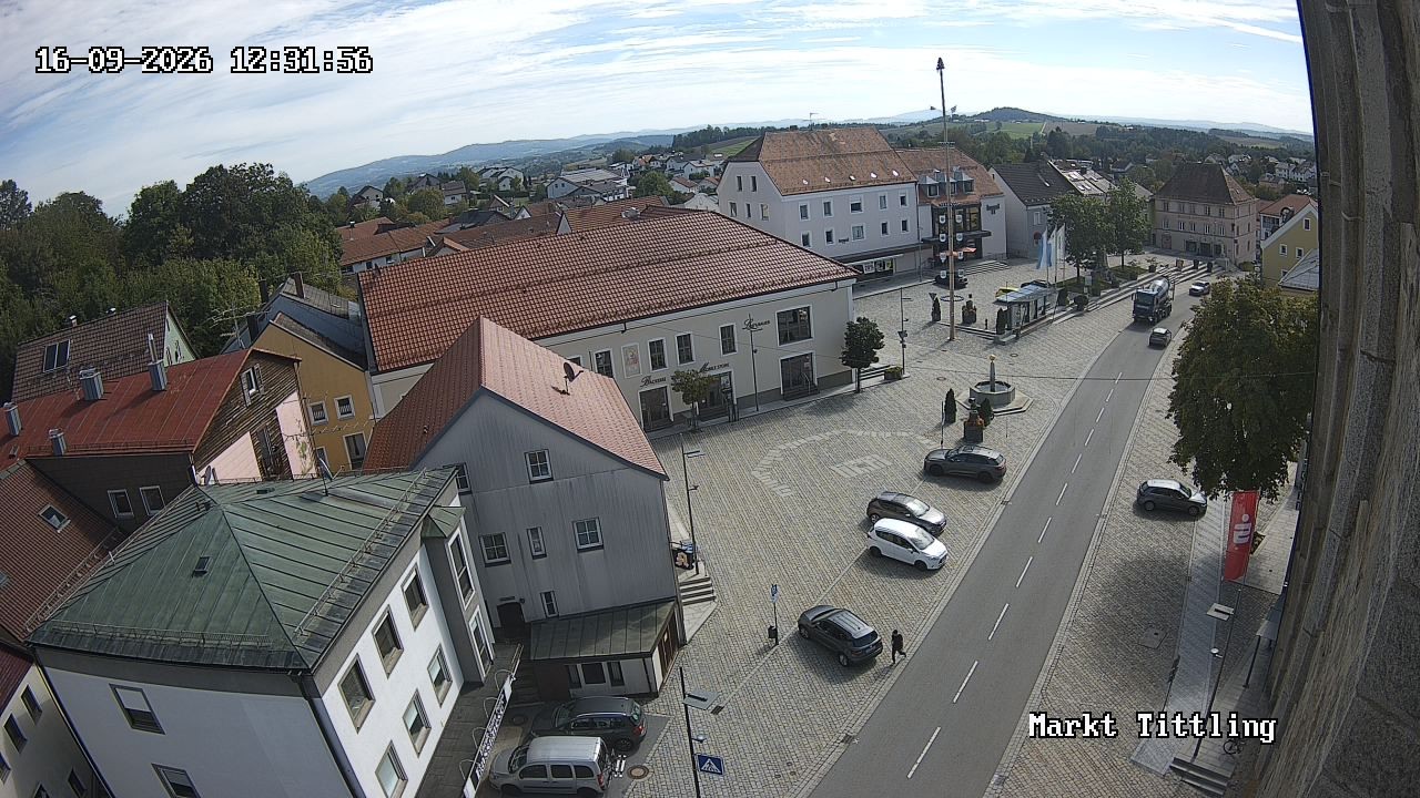 Archived image Webcam Tittling Market Square