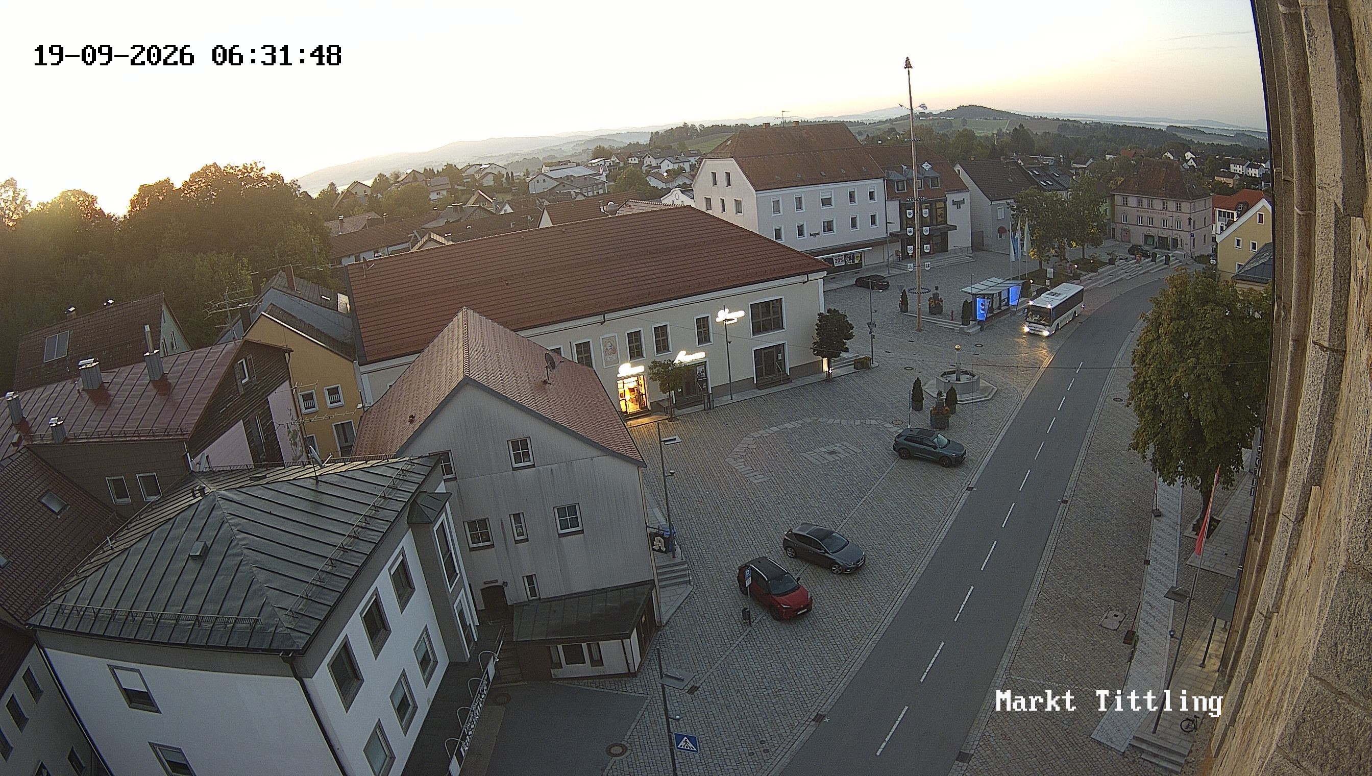 Archived image Webcam Tittling Market Square