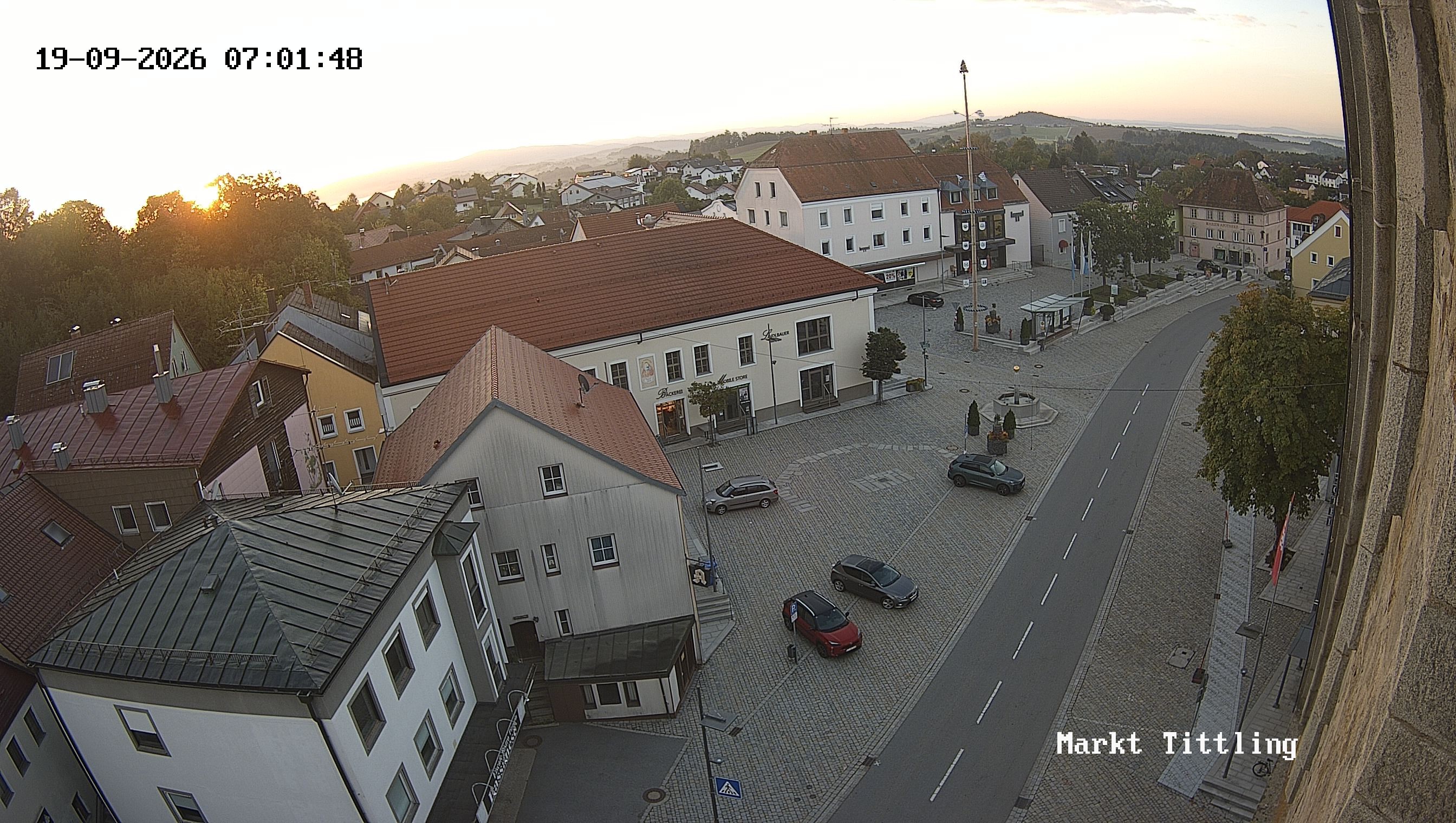 Archived image Webcam Tittling Market Square