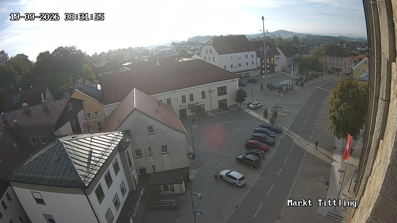 Archived image Webcam Tittling Market Square