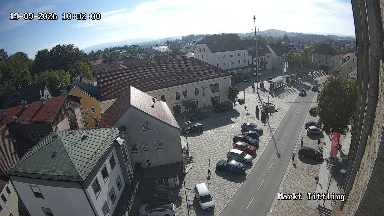 Archived image Webcam Tittling Market Square
