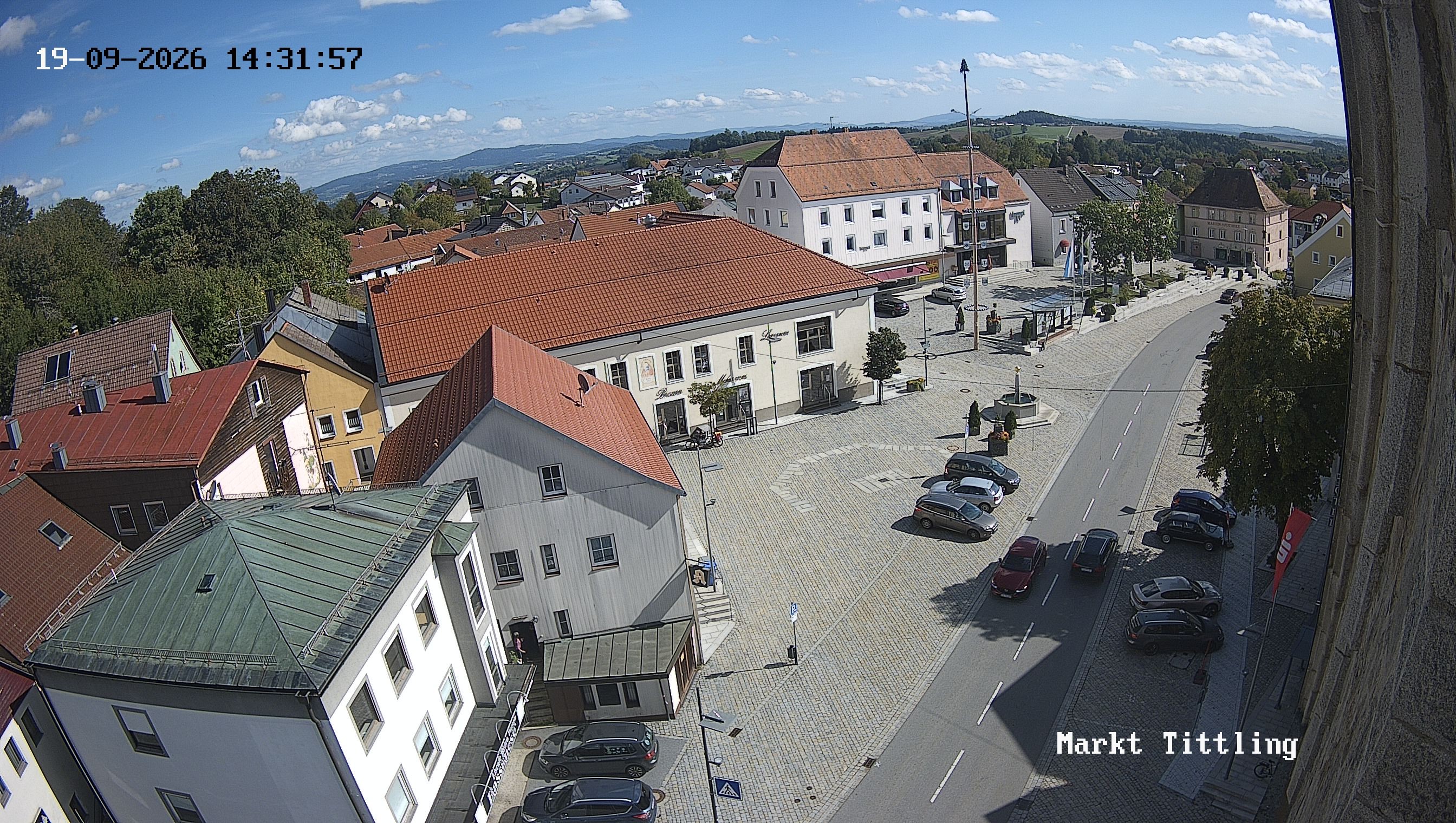 Archived image Webcam Tittling Market Square