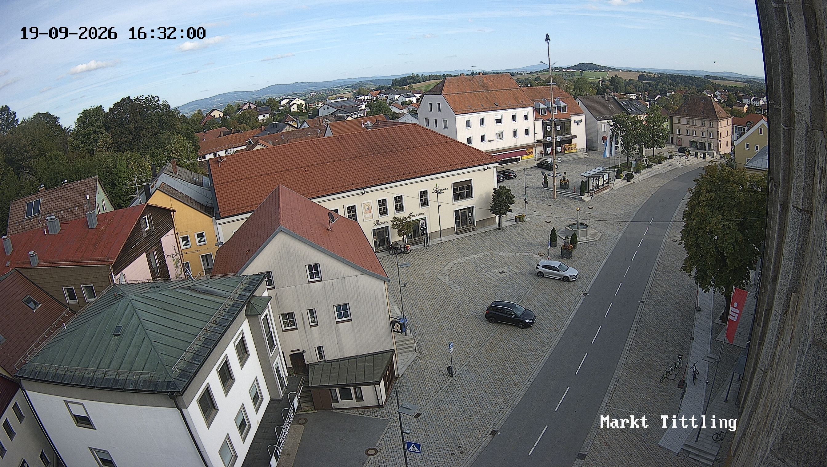 Archived image Webcam Tittling Market Square