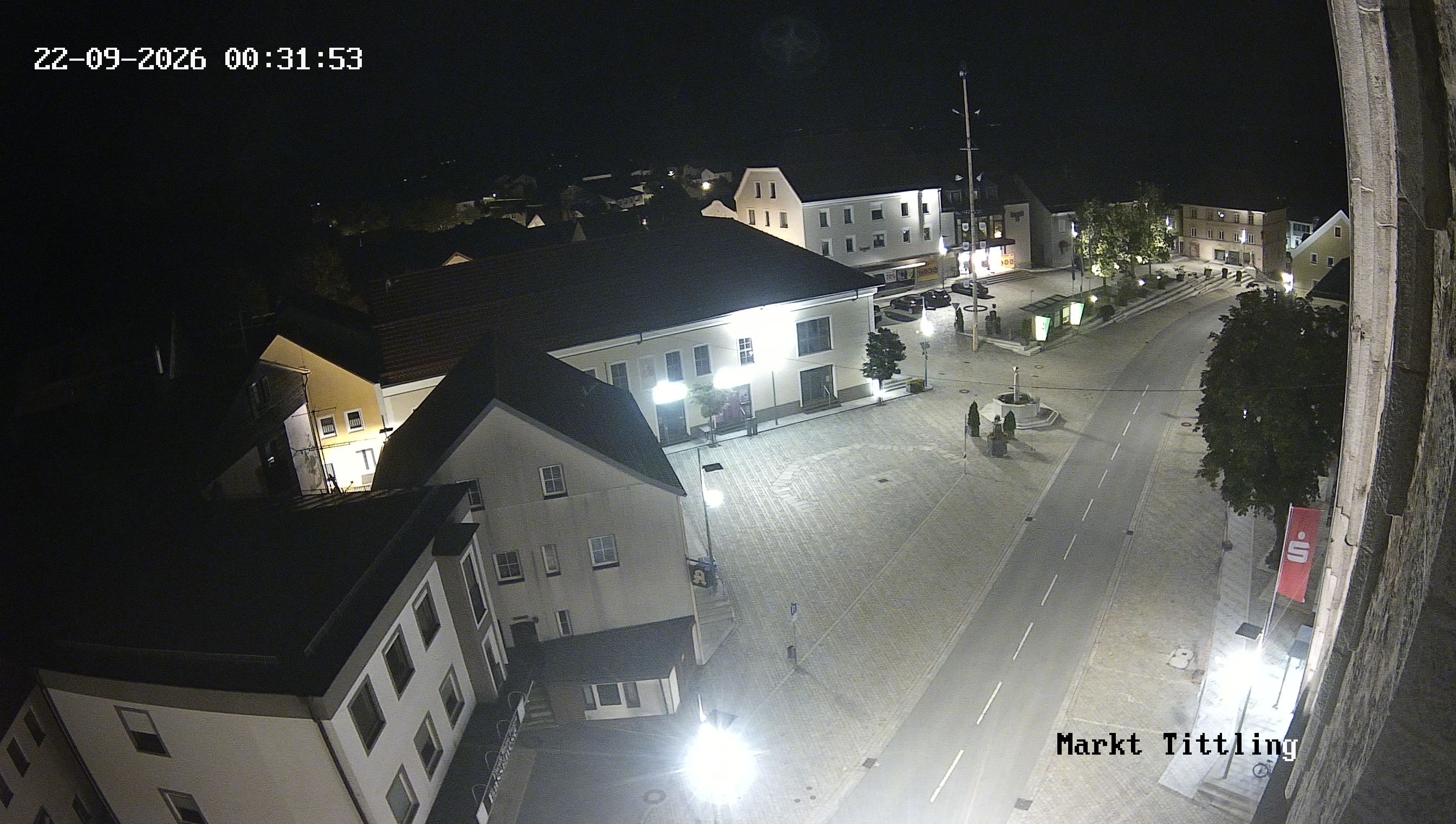 Archiv Foto Webcam Marktplatz in Tittling