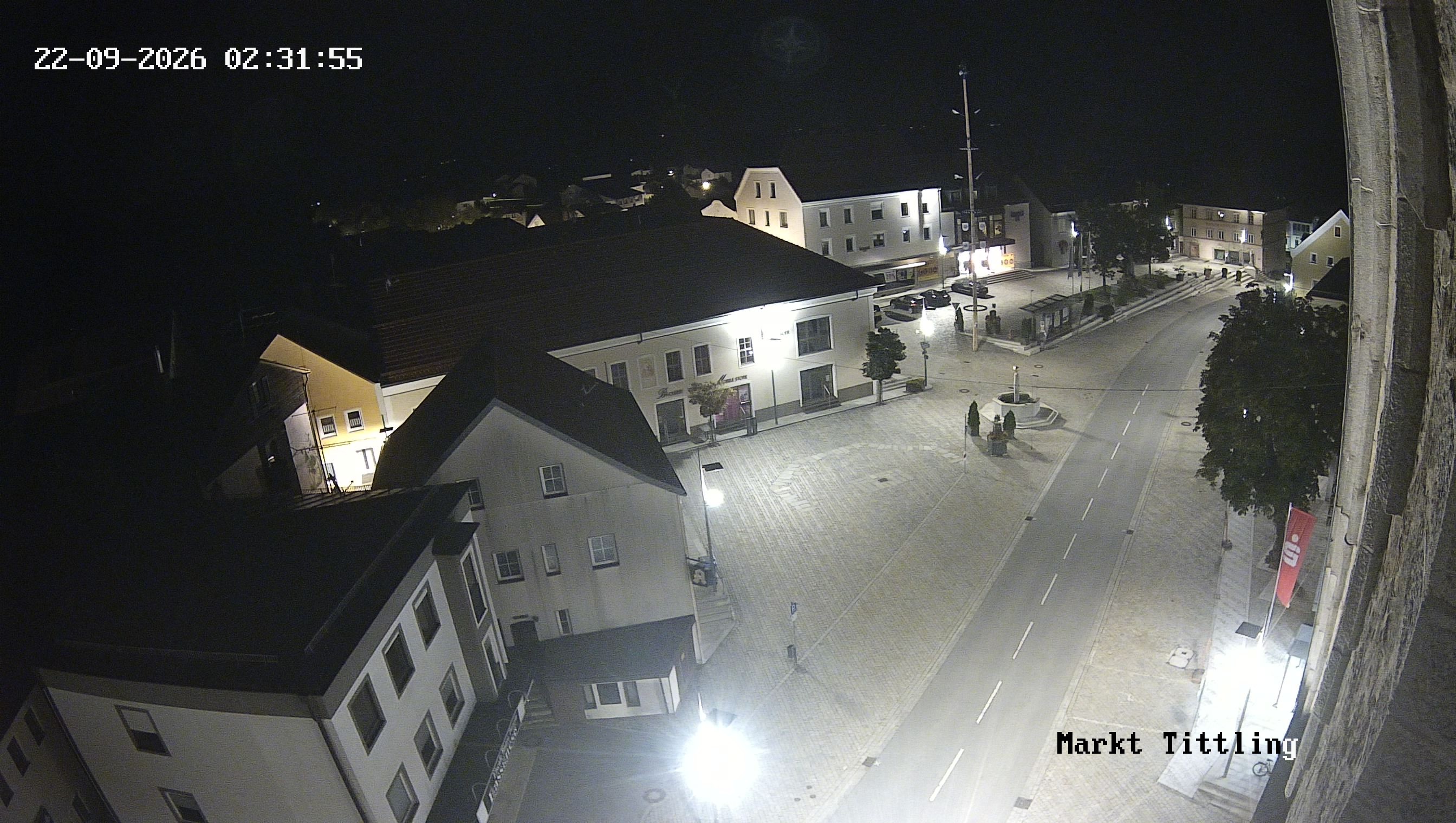 Archiv Foto Webcam Marktplatz in Tittling