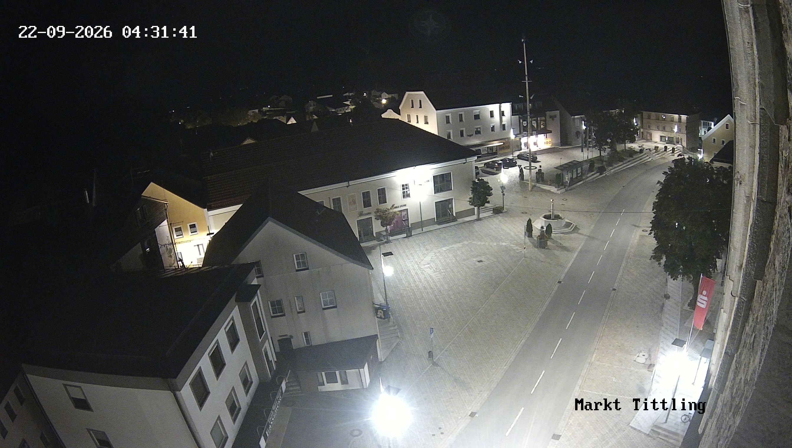 Archiv Foto Webcam Marktplatz in Tittling