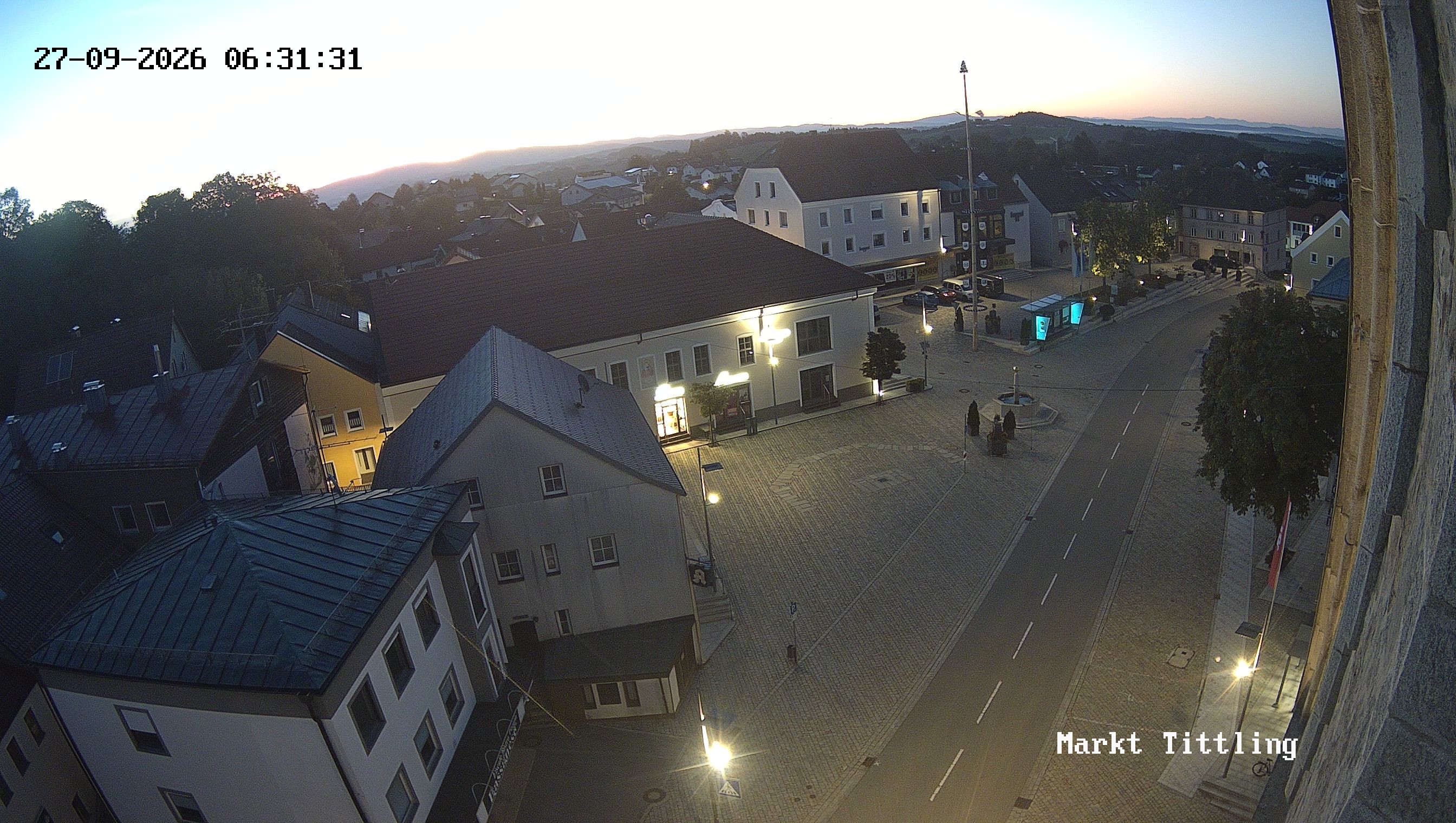 Archived image Webcam Tittling Market Square