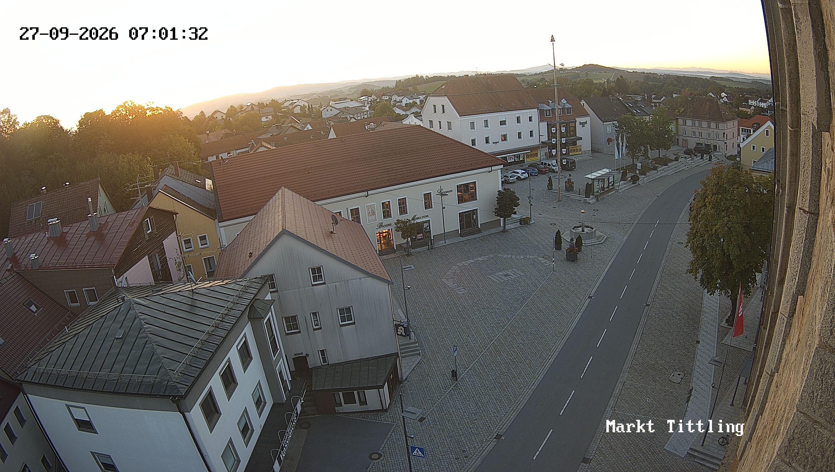Archived image Webcam Tittling Market Square
