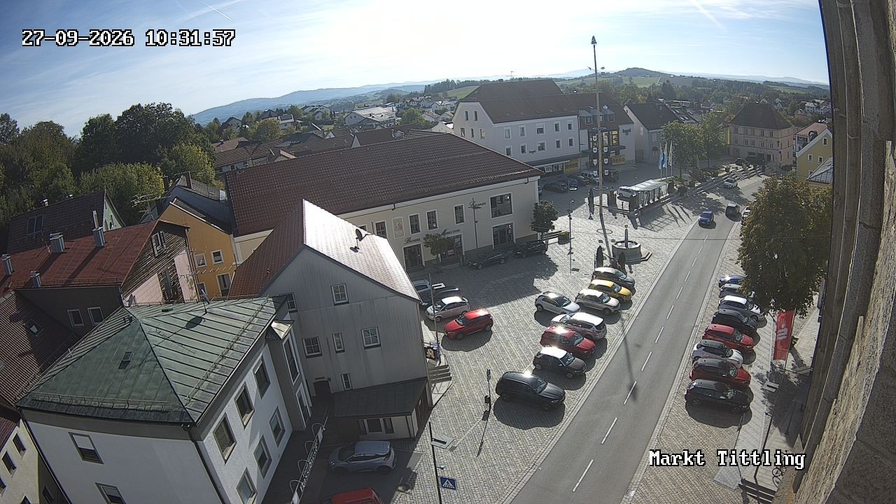 Archived image Webcam Tittling Market Square