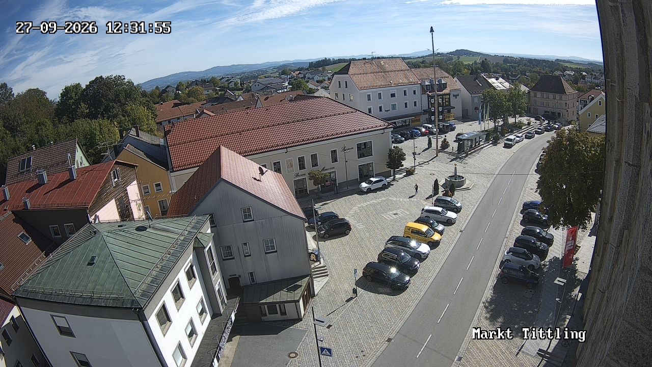 Archived image Webcam Tittling Market Square