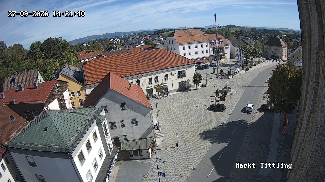 Archived image Webcam Tittling Market Square