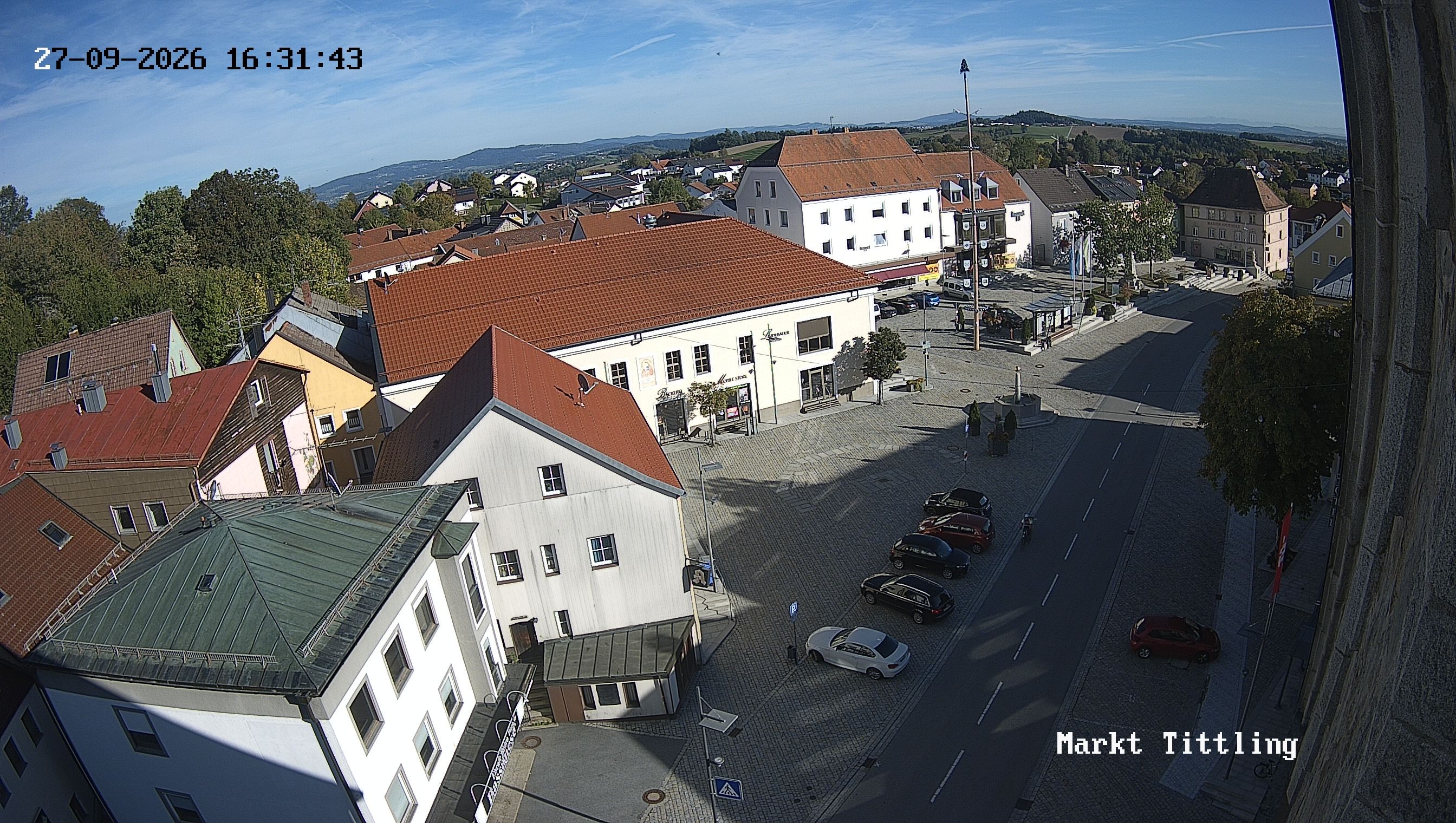 Archived image Webcam Tittling Market Square