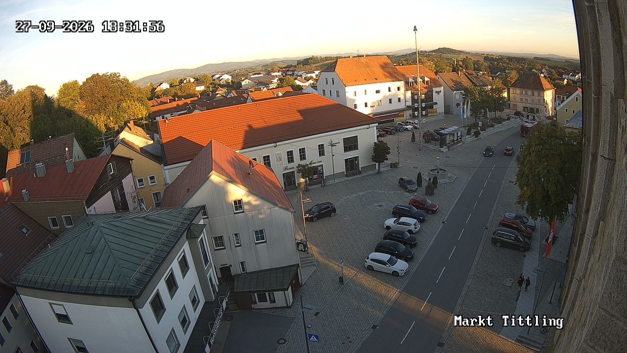 Archived image Webcam Tittling Market Square