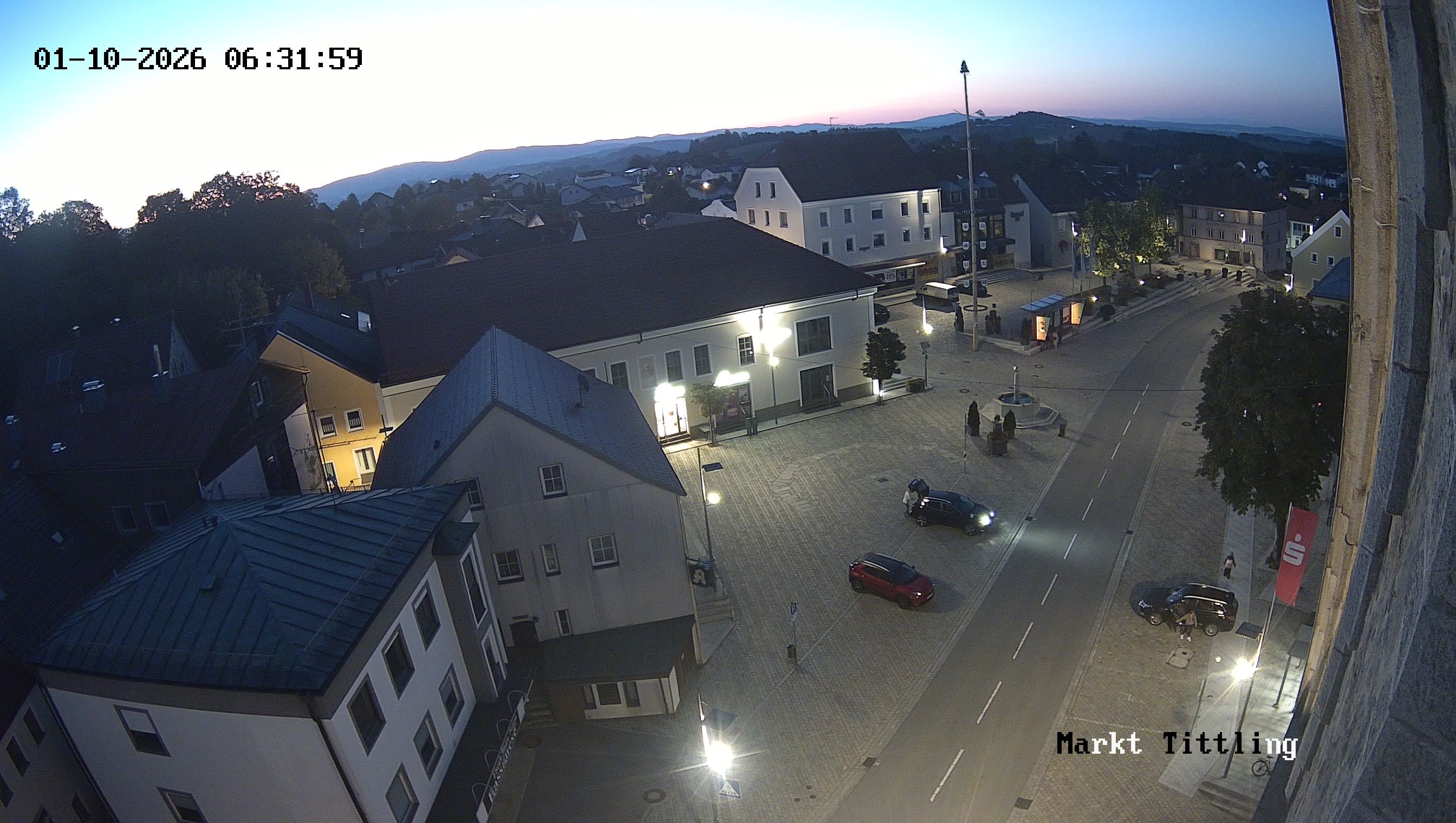 Archived image Webcam Tittling Market Square