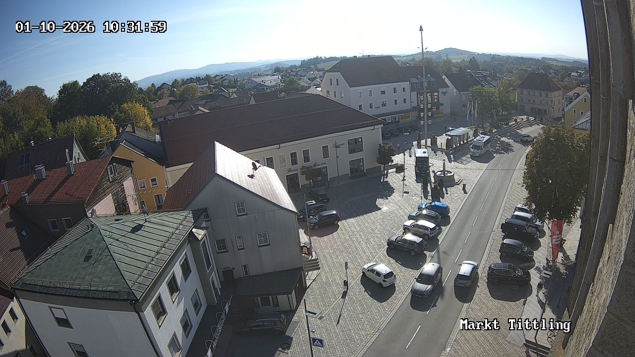 Archived image Webcam Tittling Market Square