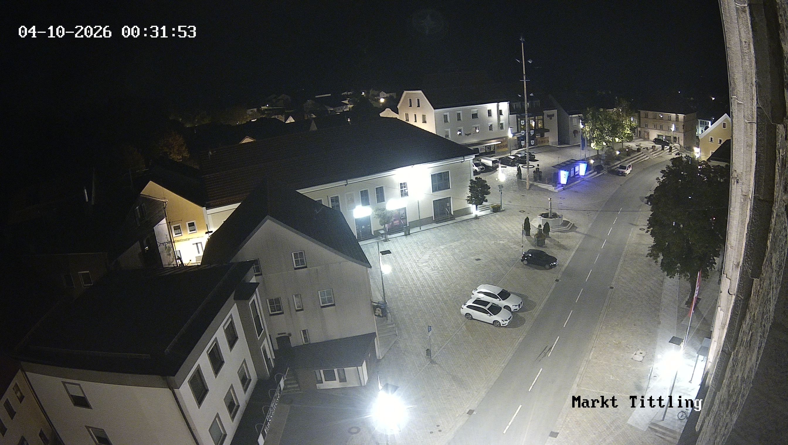 Archiv Foto Webcam Marktplatz in Tittling
